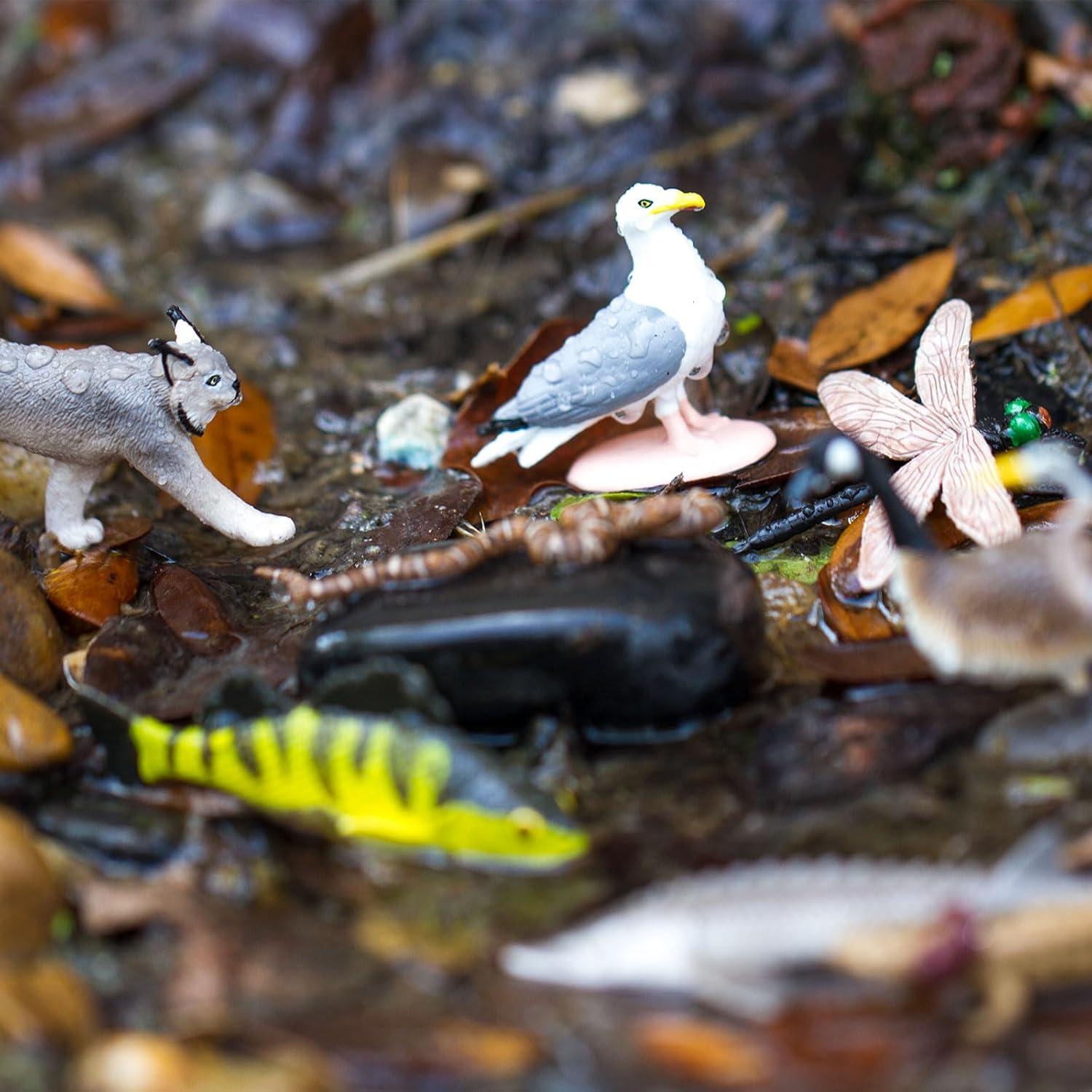 Great Lakes Fauna Explorer Toob - 10 Hand-Painted Miniature Animal Figurines