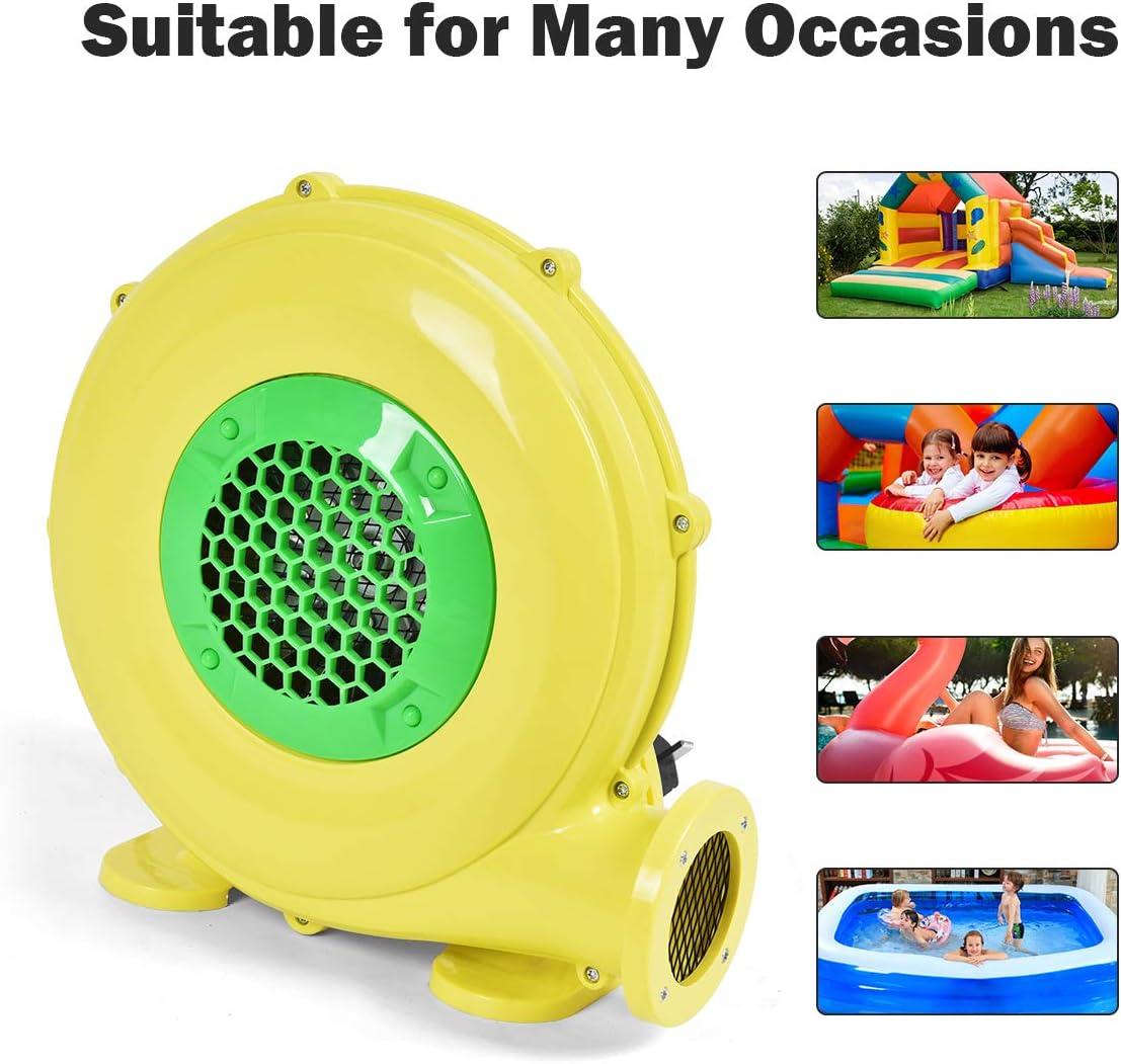 Yellow and Green Lightweight Corded Electric Handheld Air Blower