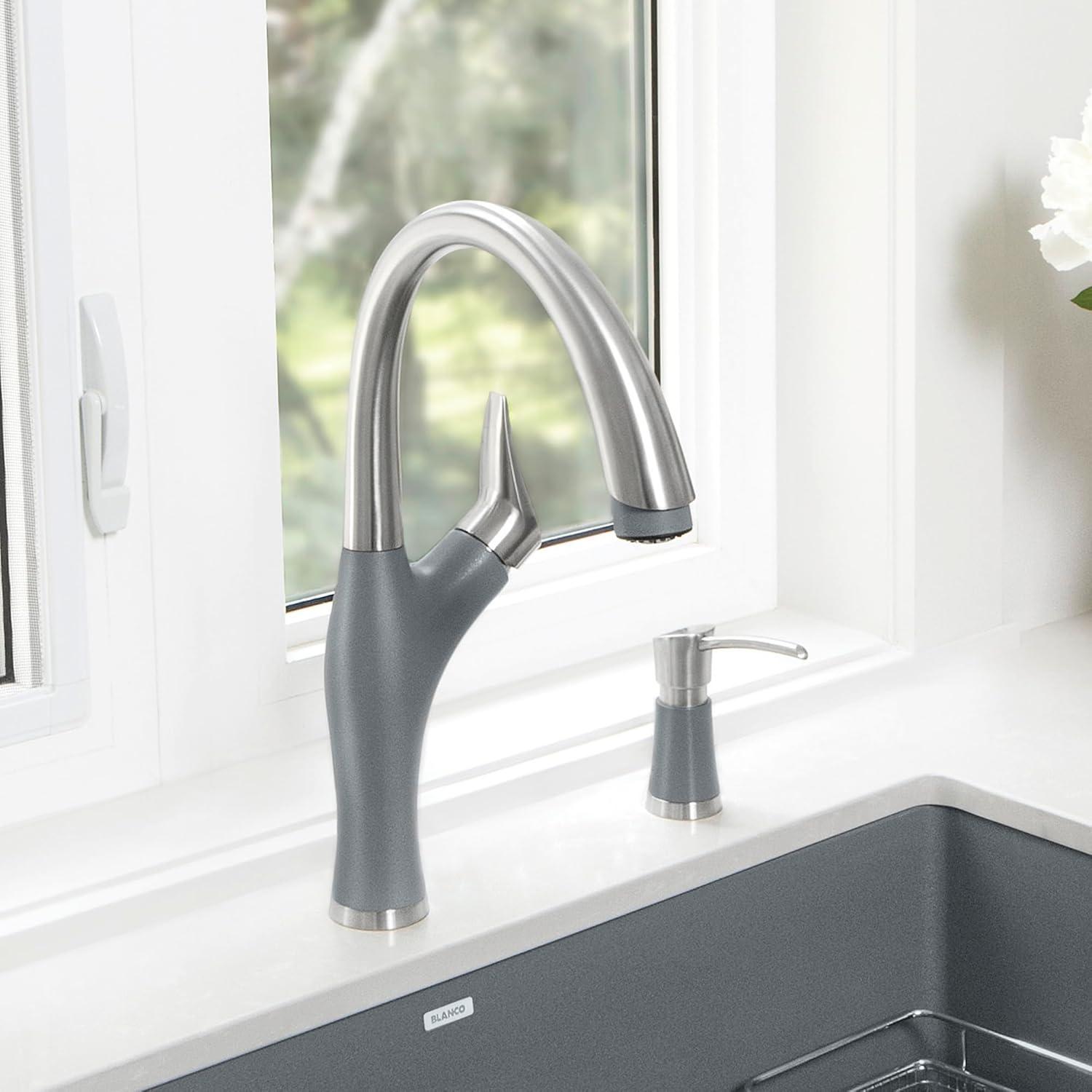 Artona Pull Down Dual Spray Kitchen Faucet