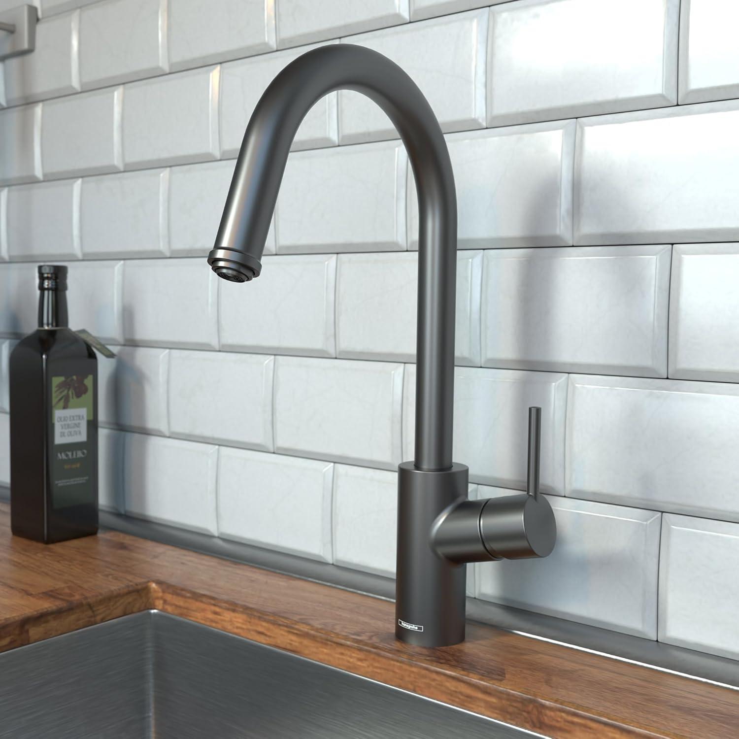 Talis S² Pull Down Single Handle Kitchen Faucet with Handle and Supply Lines