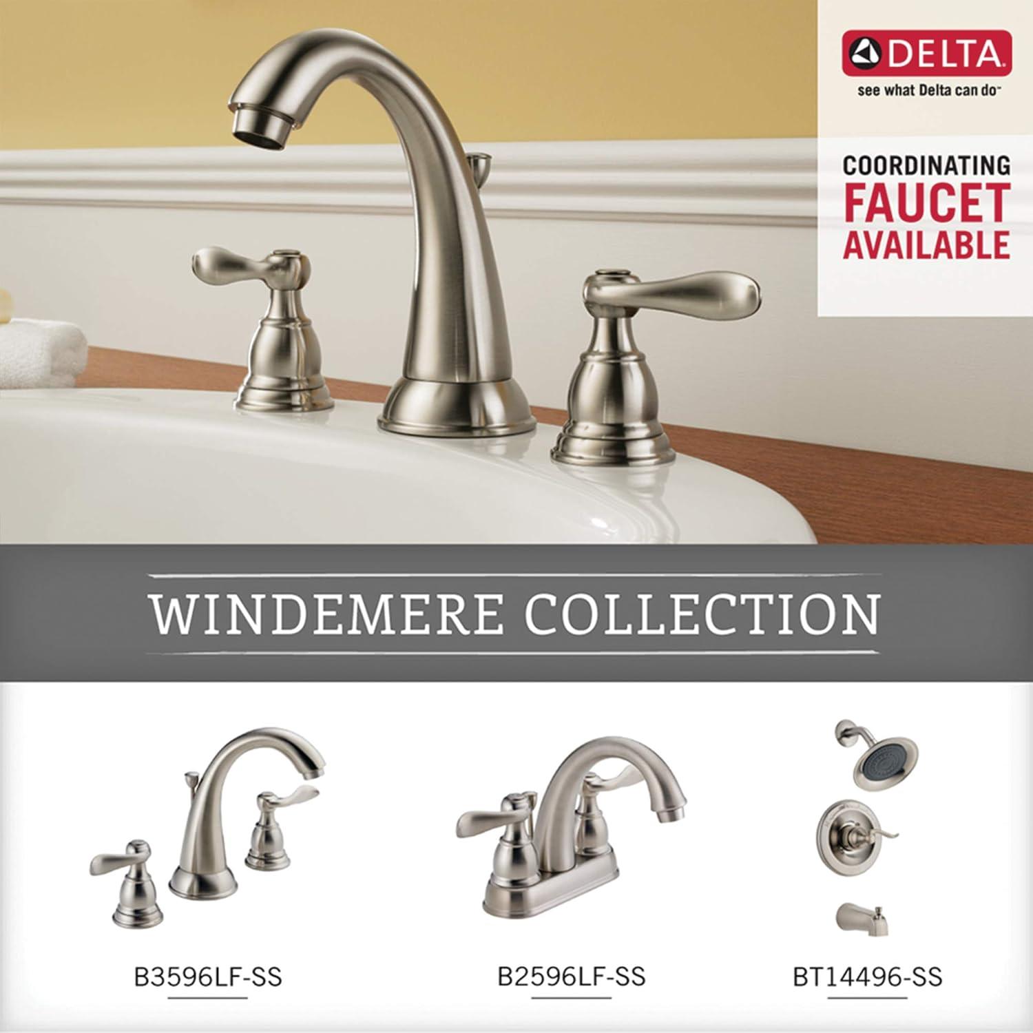 Windemere Wall Mount Round Closed Towel Ring Bath Hardware Accessory