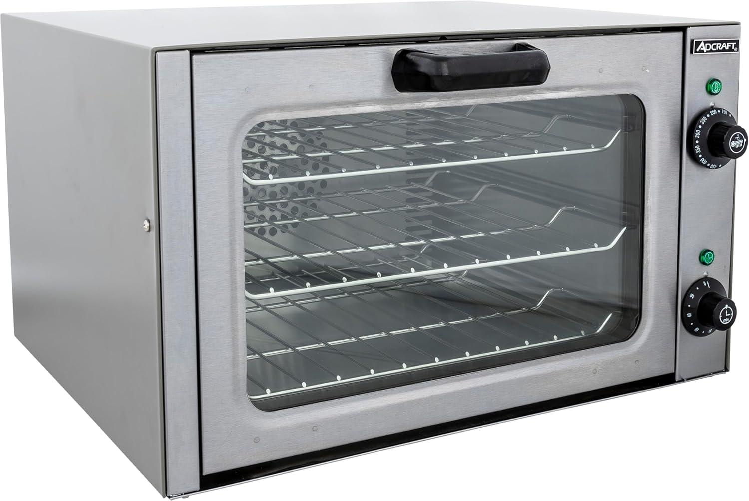 1750W Stainless Steel Quarter Size Electric Convection Oven