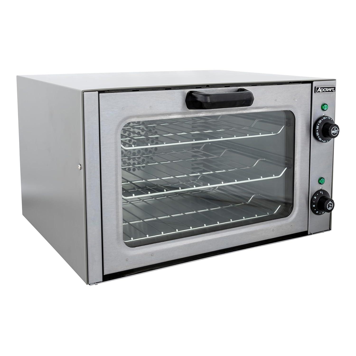1750W Stainless Steel Quarter Size Electric Convection Oven