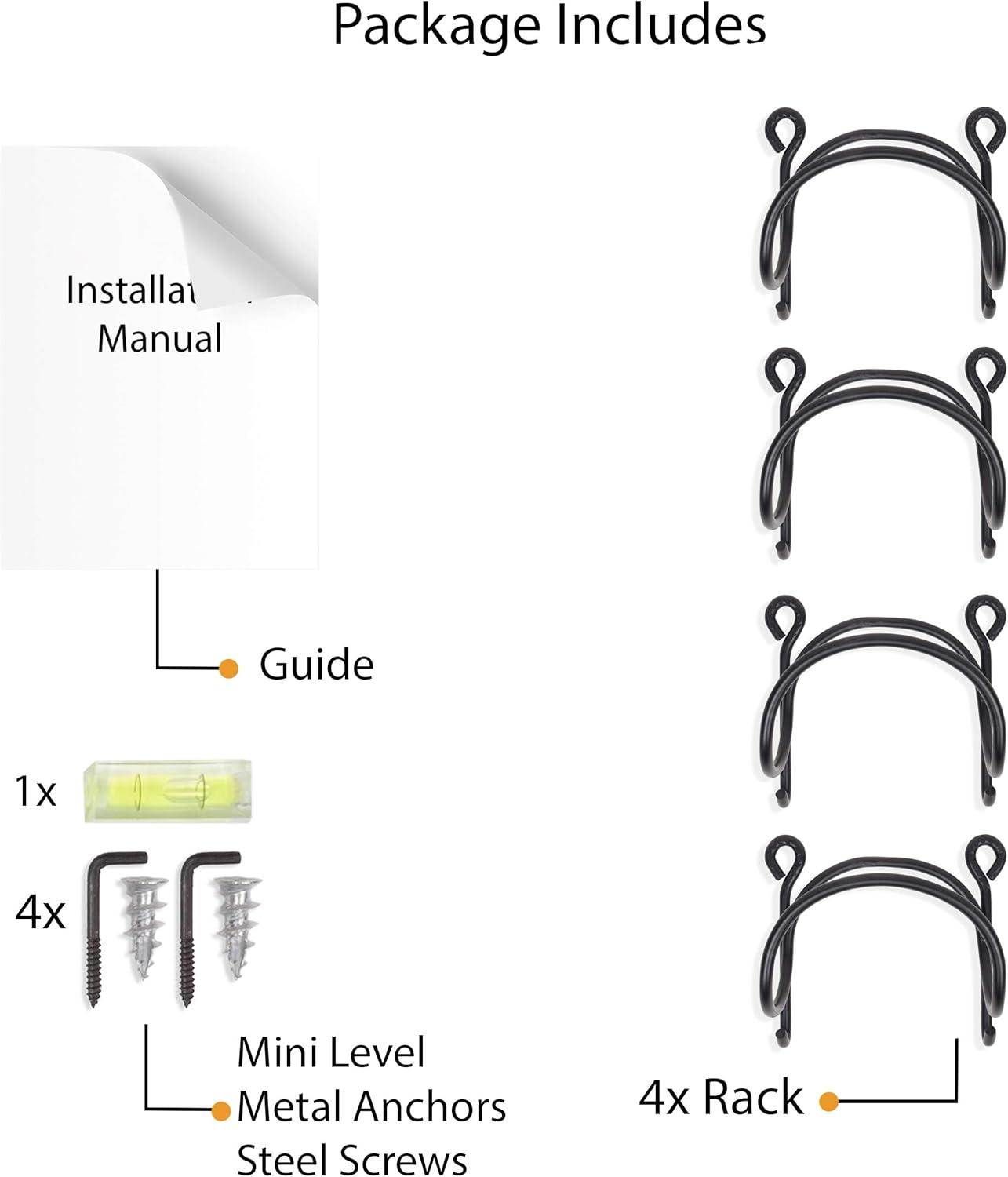 Boto 4 Wall Towel Rack