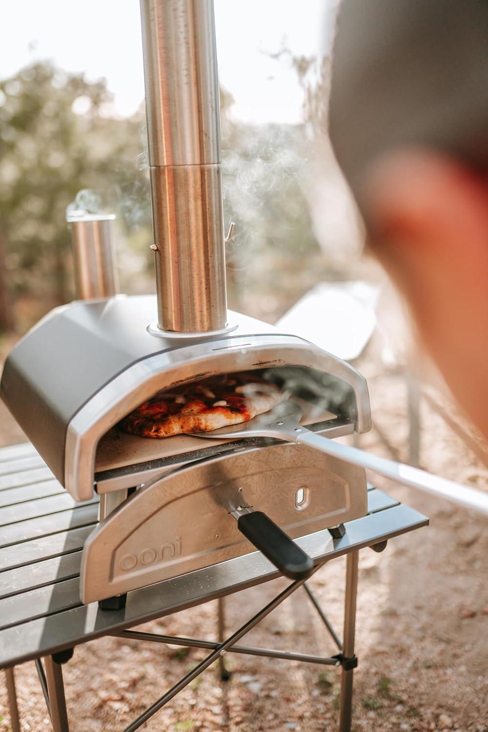 Ooni Silver Aluminum Pizza Turning Peel, 31.5"