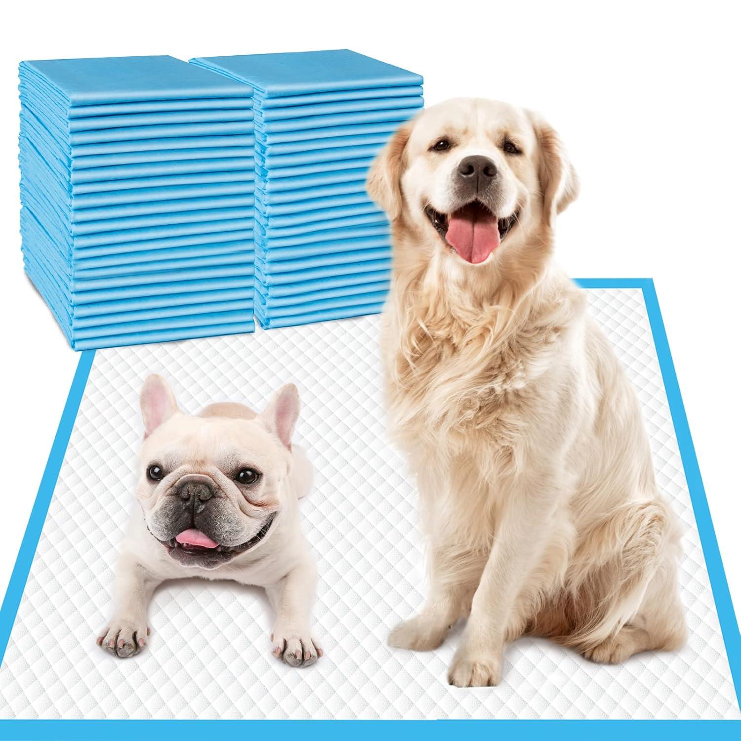 Pee Pads for Dogs - 30" X 36" Extra Large Puppy Pads XXL Potty Training Pads for Pet Wee Wee Pads Quick Absorbent Disposable Leak-Proof Pee Pads for Dogs Large Puppy Supplies - 30 Count