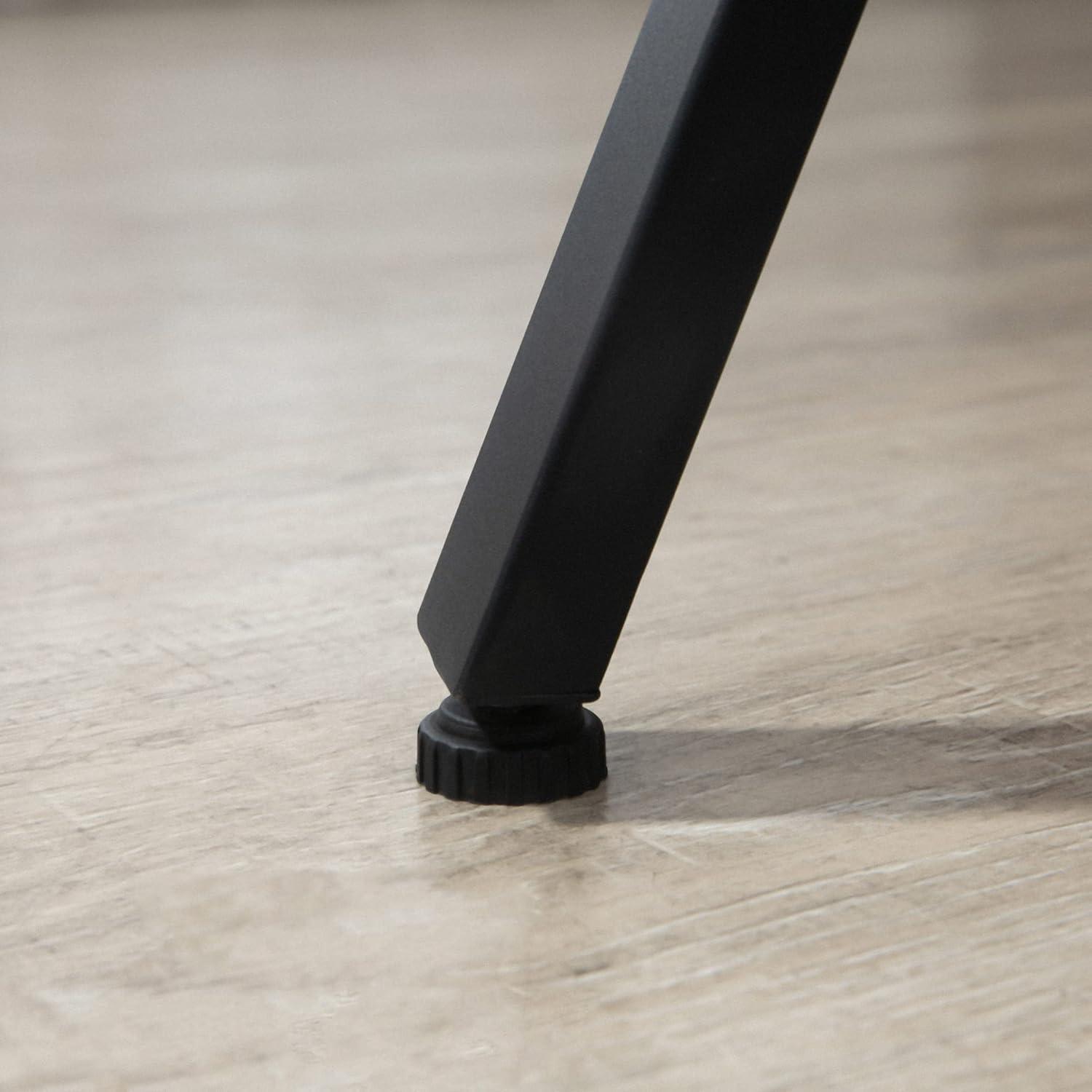 5-Piece Bar Table and Chairs Set, Space Saving Dining Table with 4 Stools