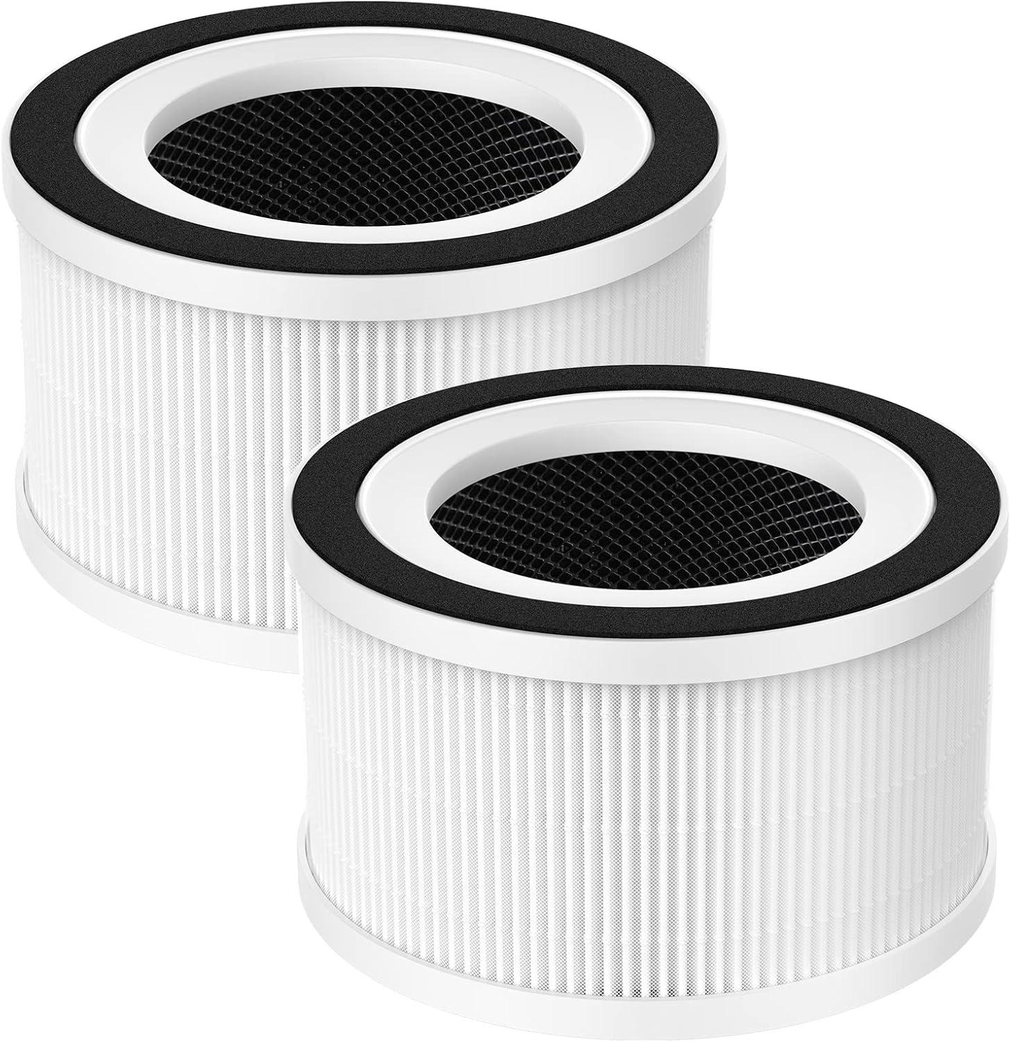 True HEPA Filters for Fillo/Halo/Allo Air Purifier, 2 Pack