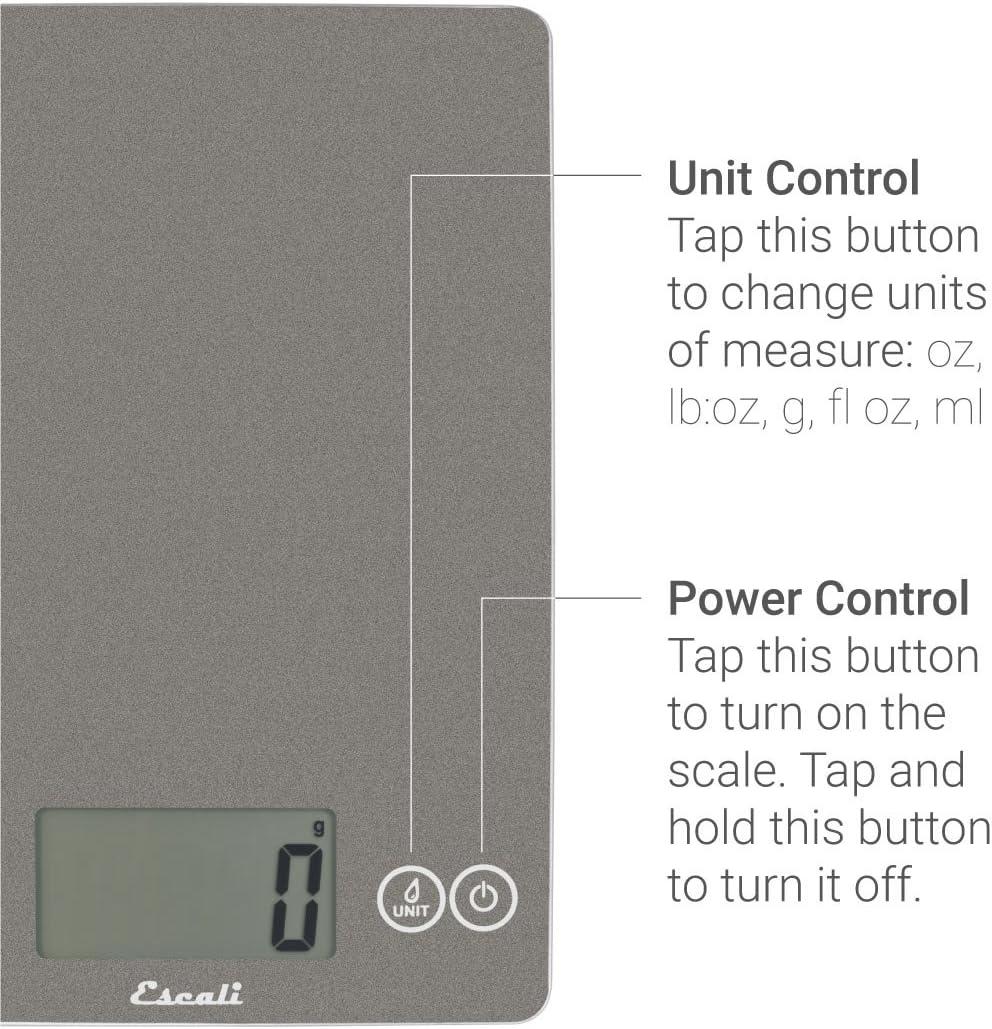 Arti Glass Digital Scale - Grey Storm