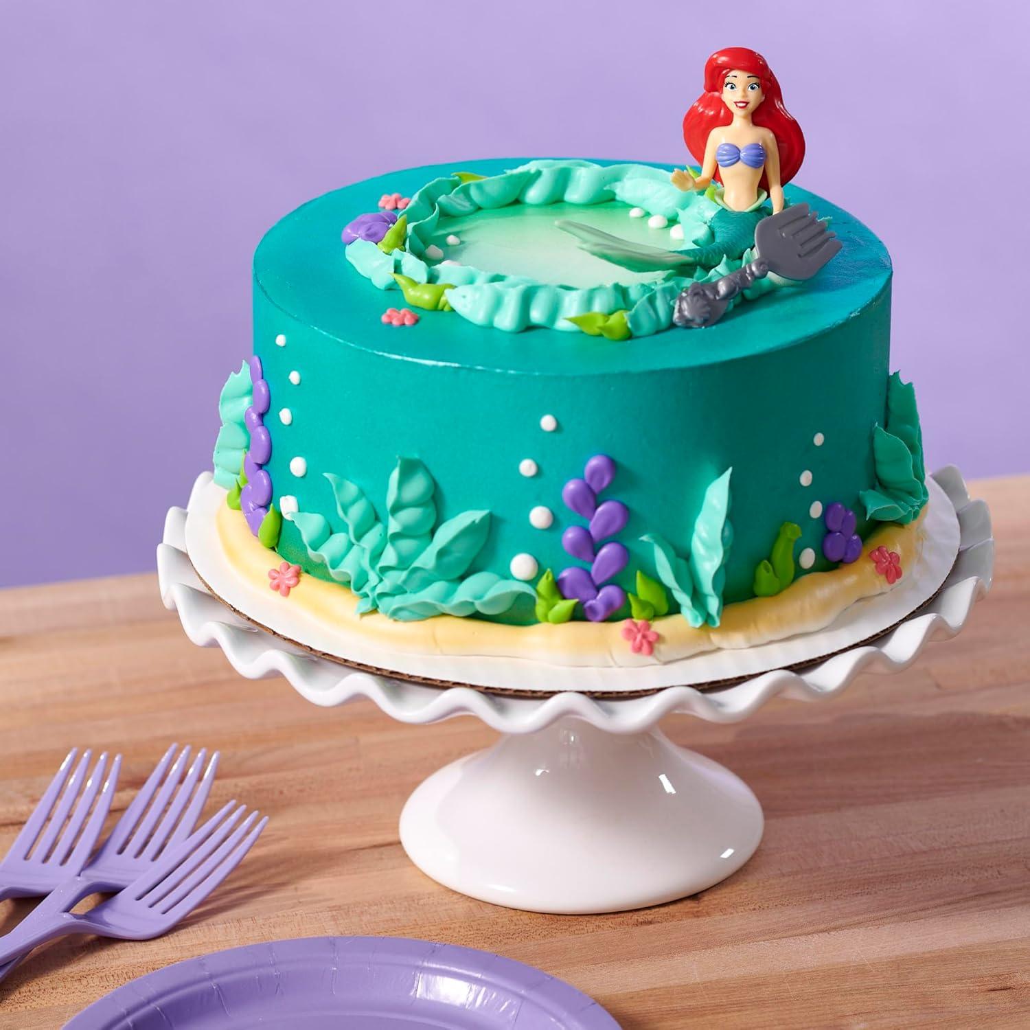 DecoSet® Disney Princess Ariel Colors of the Cake Topper - 2-Piece cake decoration