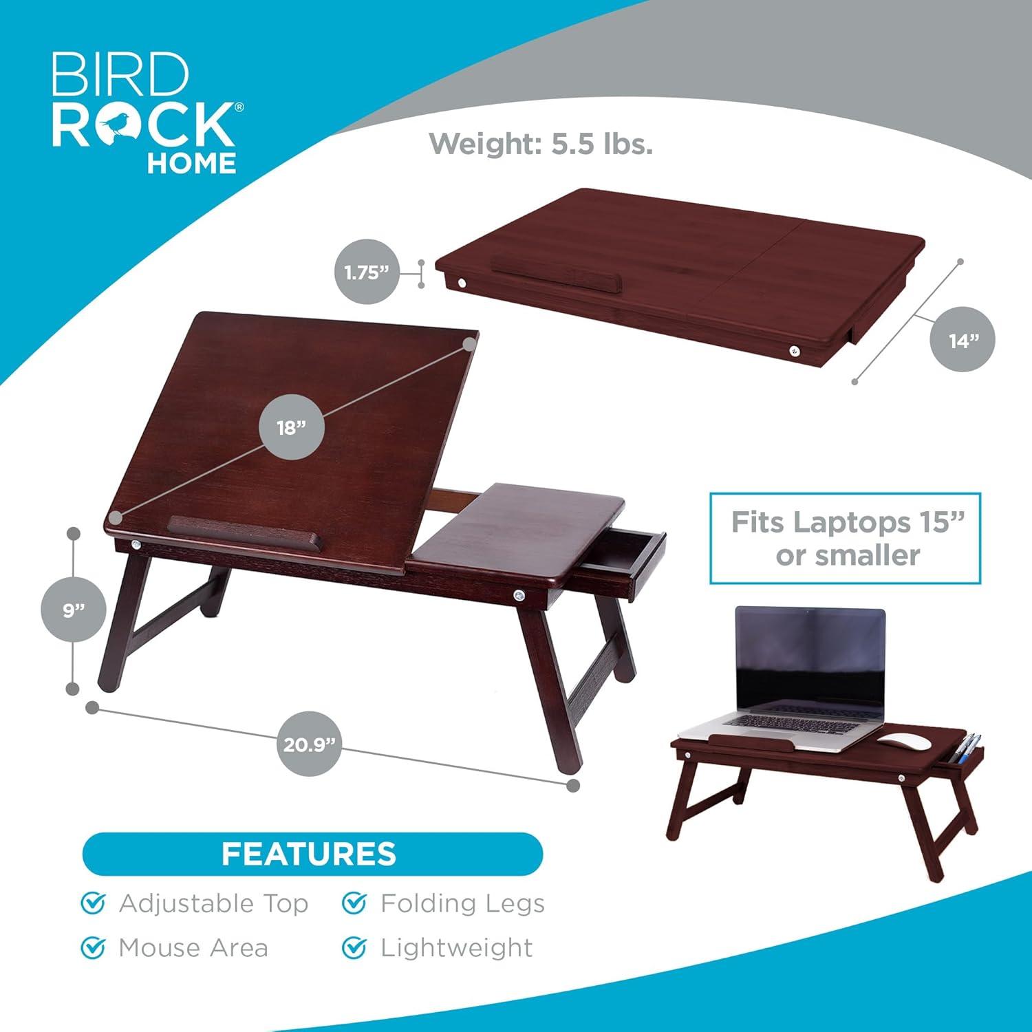 Sofia + Sam Adjustable Solid Wood Standing Desk Converter