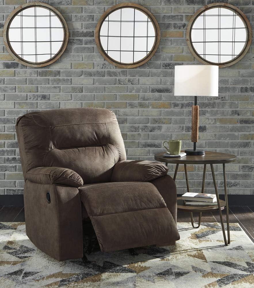 Signature Design by Ashley Bolzano Rocker Recliner in Coffee