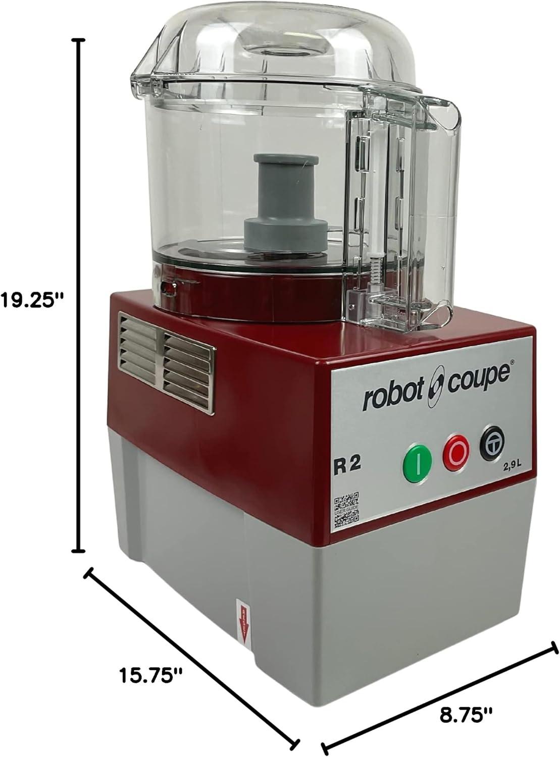 Robot Coupe 3-Quart Clear Composite Commercial Food Processor