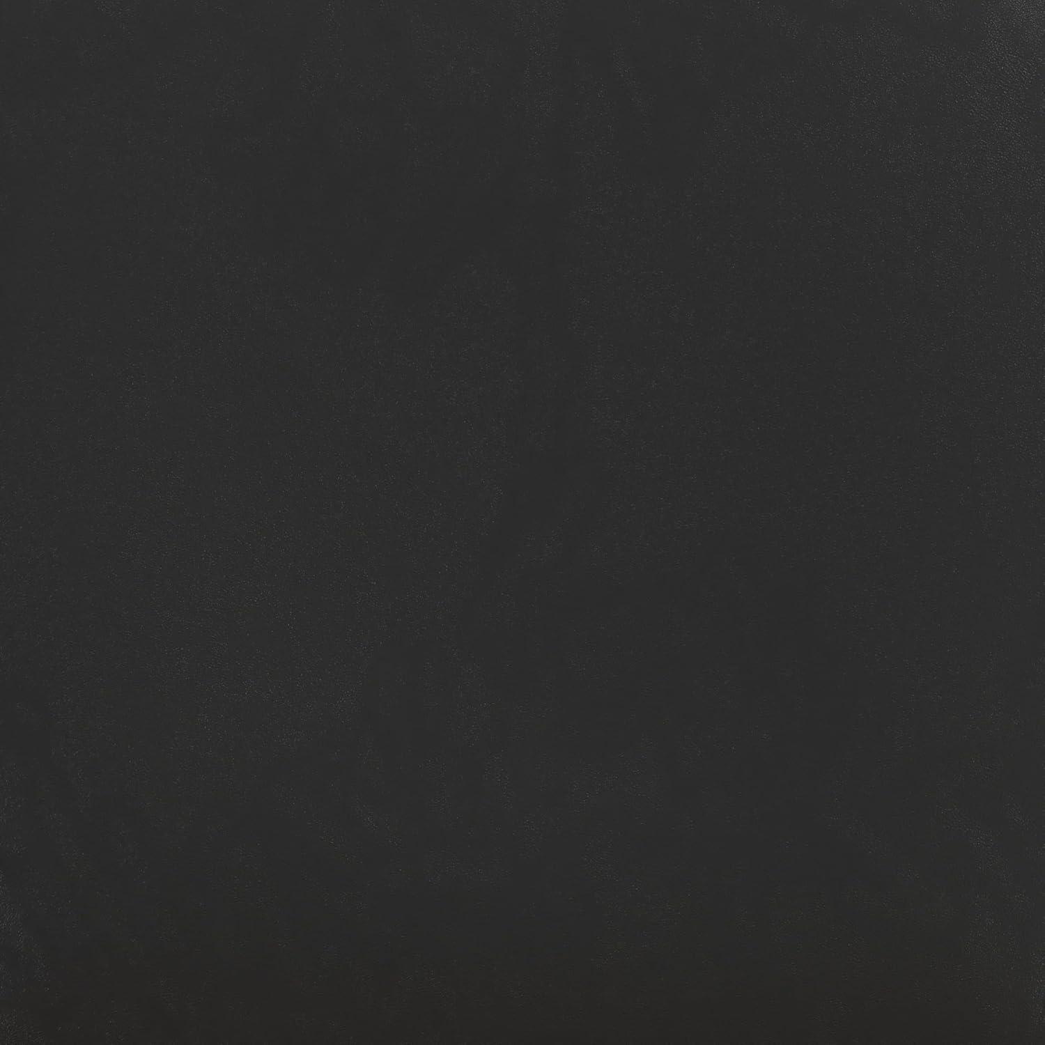 Taylor & Logan Zayne Barstool Espresso: Round Faux Leather, Wood Frame, 300 lbs Capacity