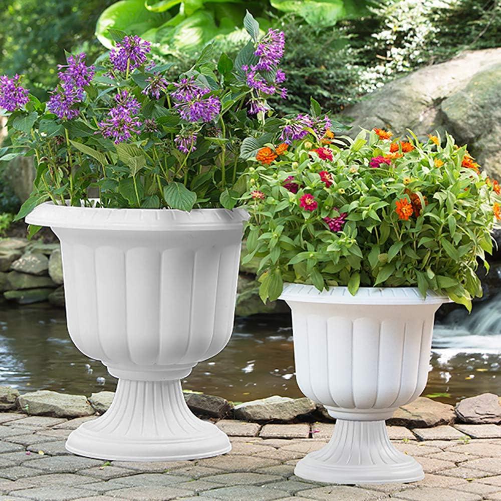 Novelty Mfg 38146 Planter, Classic Urn, Stone Resin, 14-In.