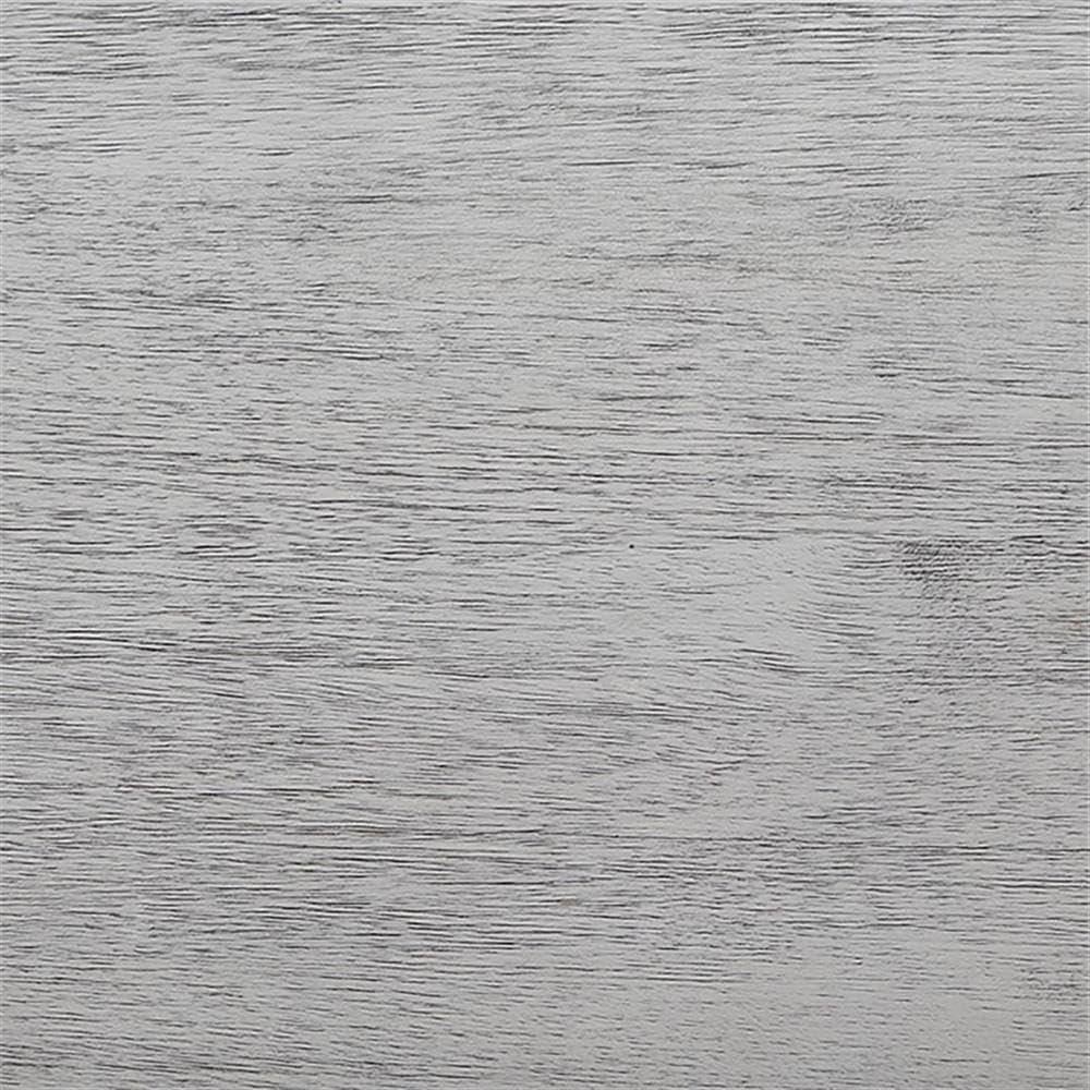 Covenience Concepts Kendra 3 Drawer Hall Table with Shelf, Wirebrush Light Gray