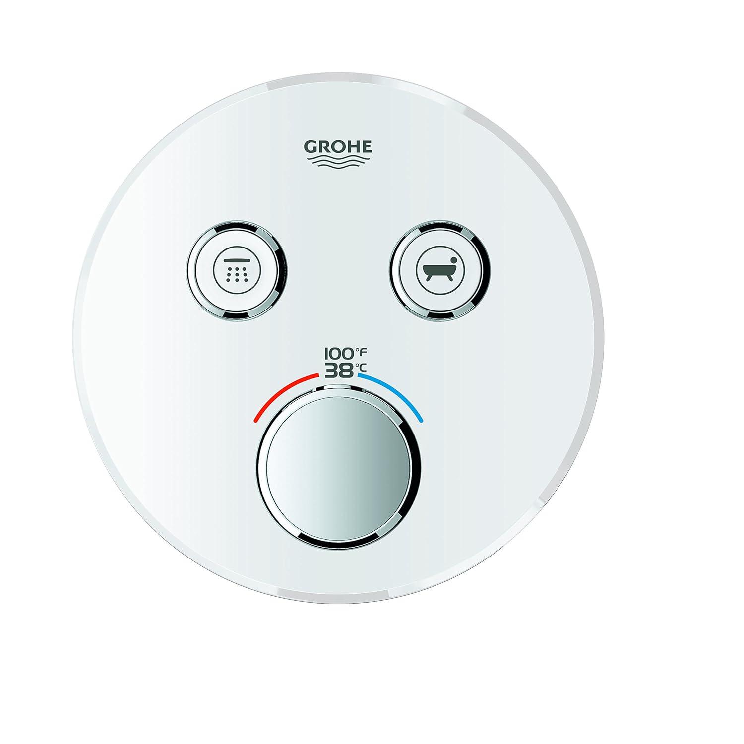 GROHE Grohtherm SmartControl Dual-Function Shower Thermostatic Valve Trim