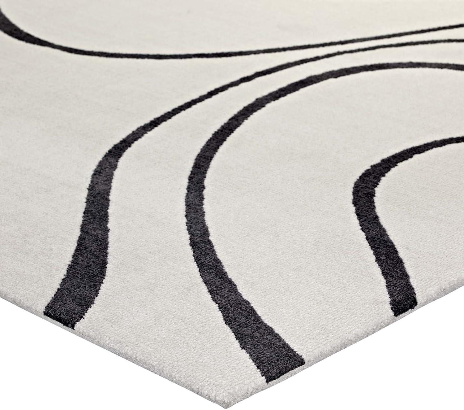 Modway Therese Abstract Swirl Area Rug