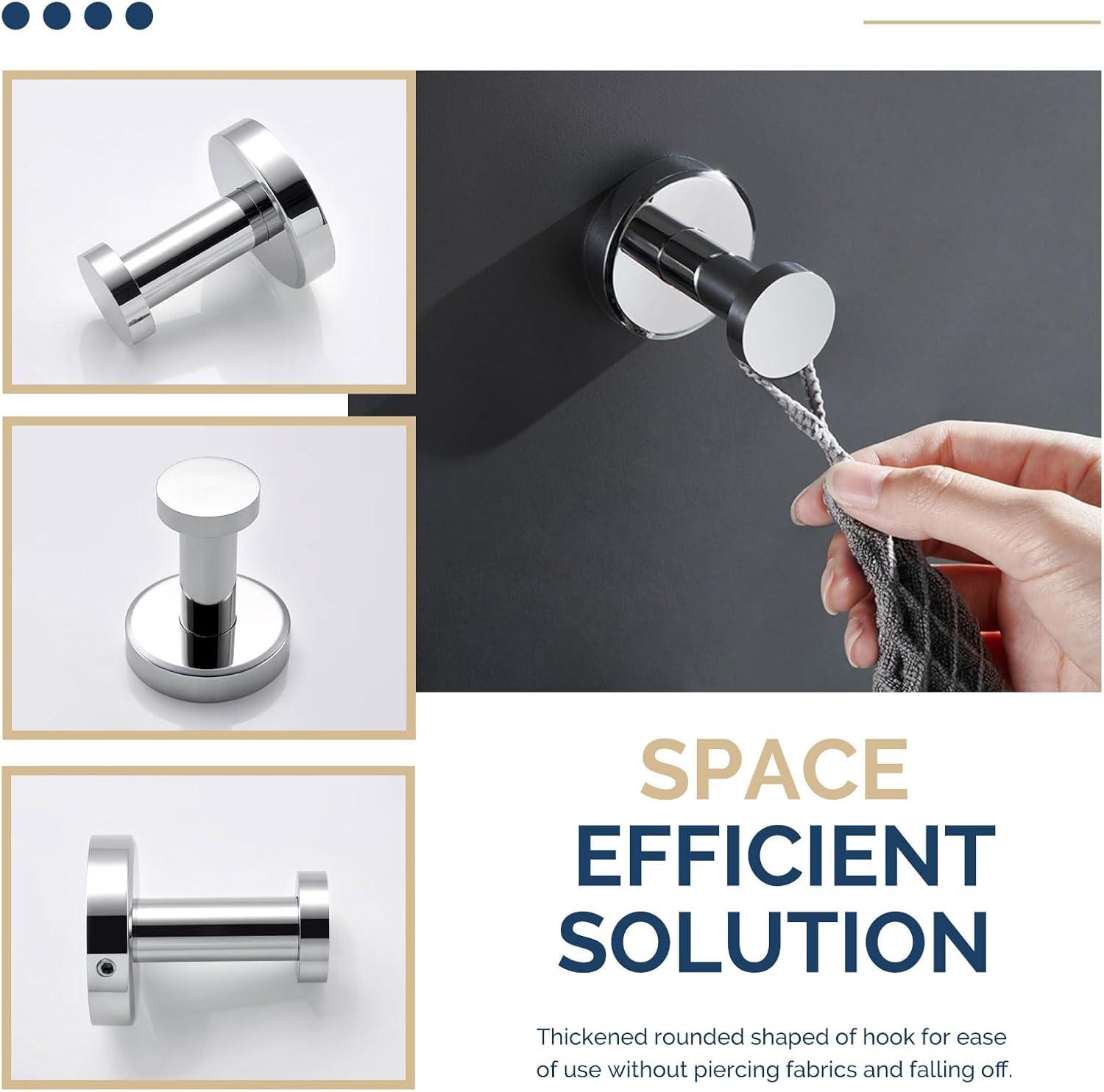 Stainless Steel Wall Mounted Robe Hook