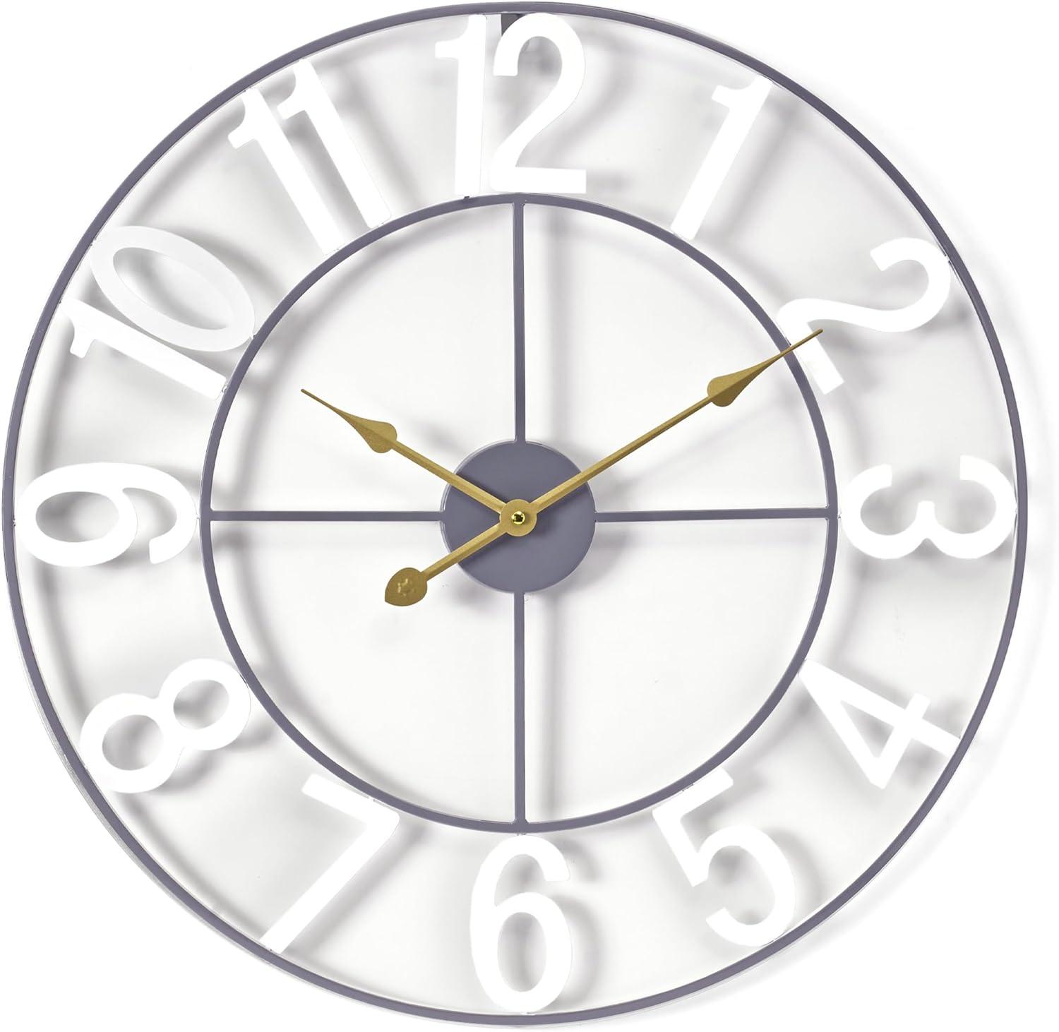 Sorbus Large 16" Numeral Analog Decorative Wall Clock