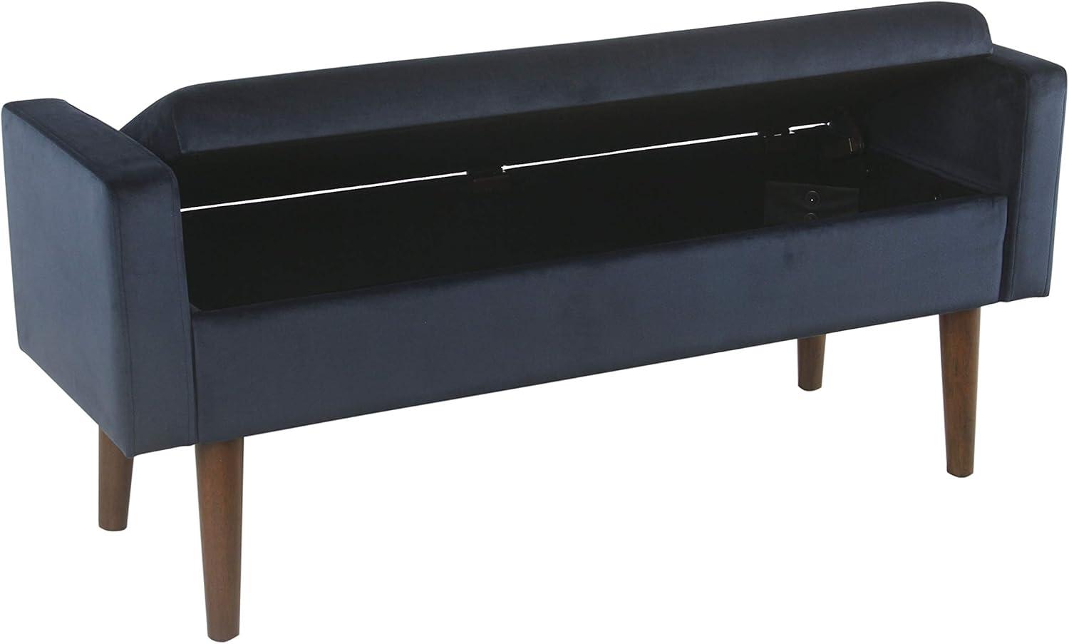 Kaj Velvet Storage Bench