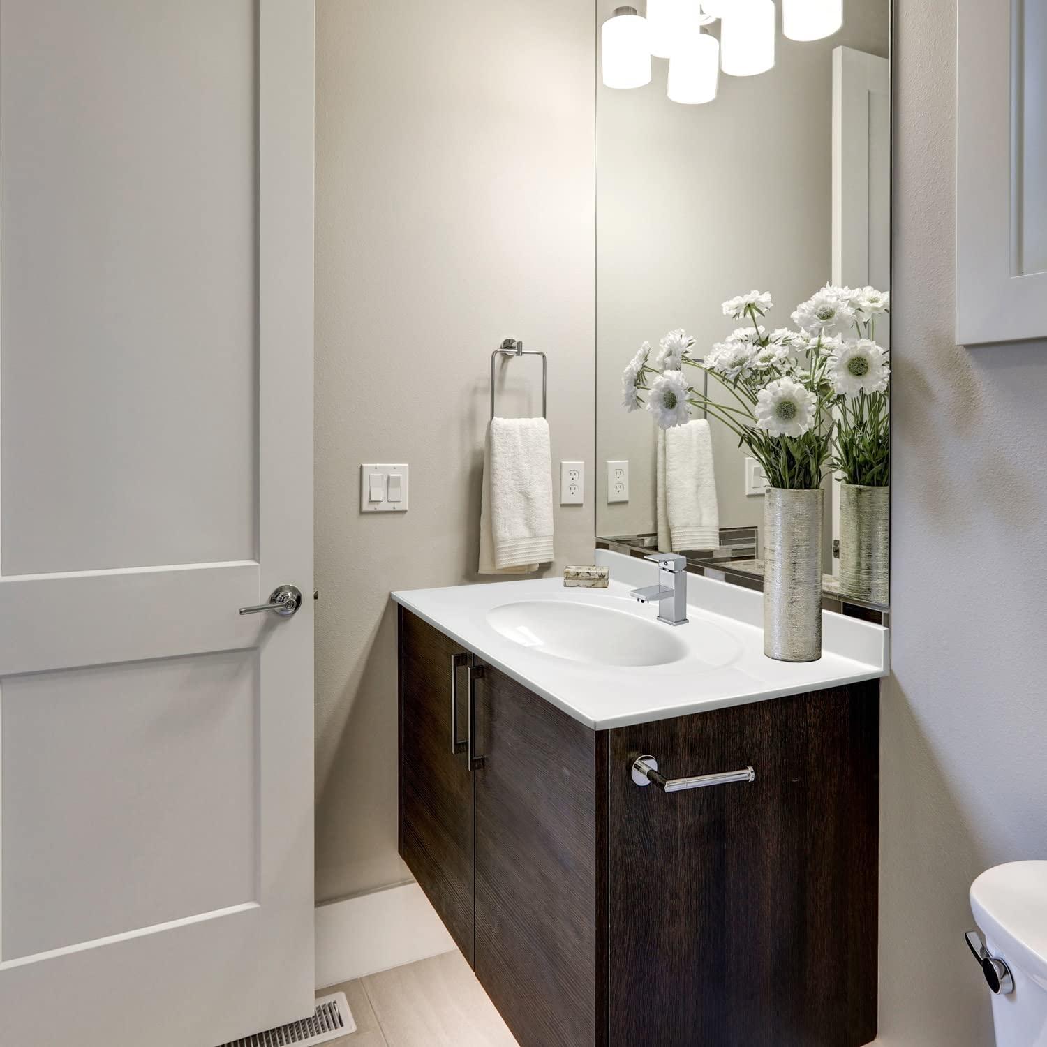 Darby Home Co Cultured Marble Vanity Top with Backsplash