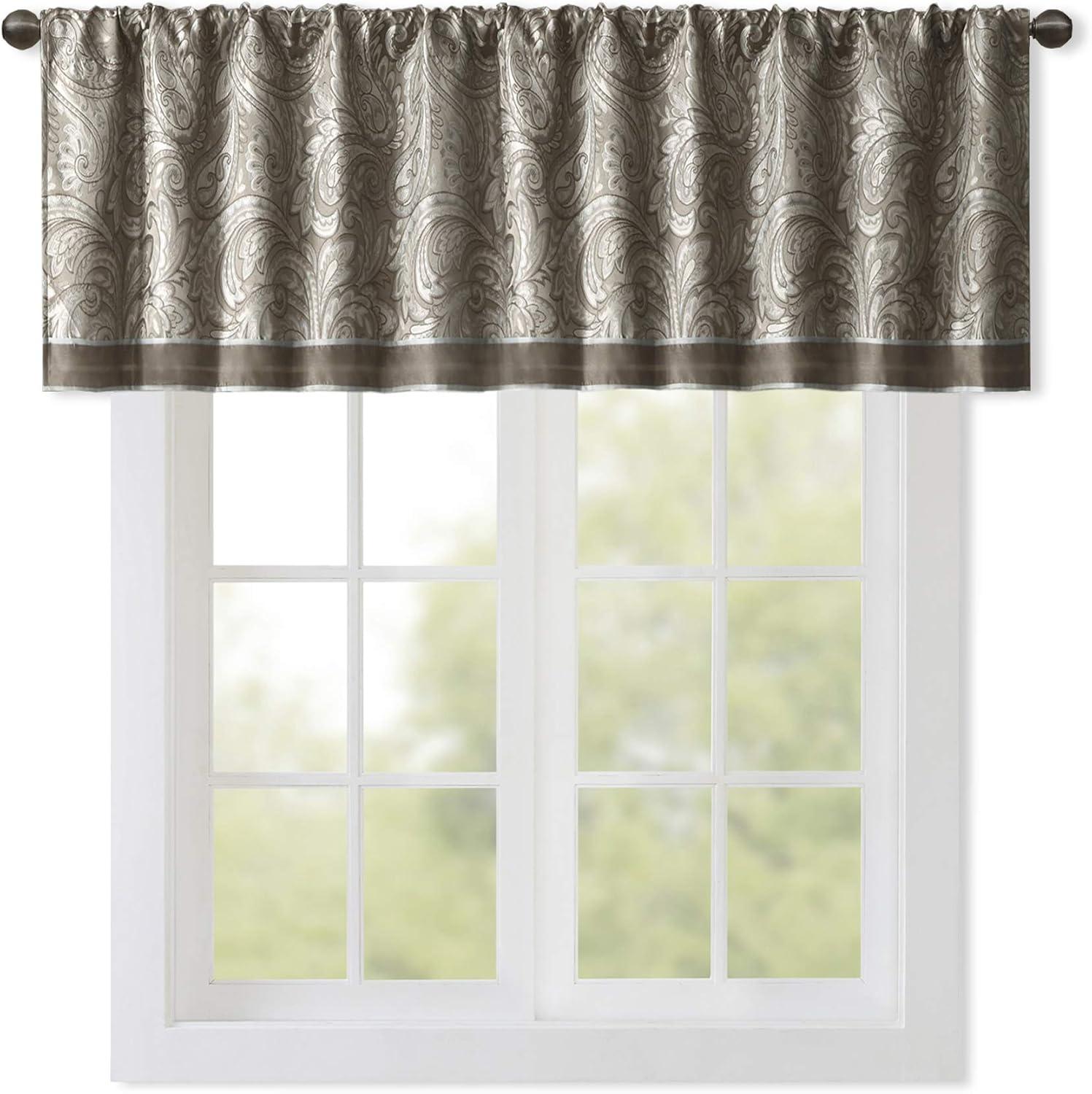 Aubrey Jacquard Window Valance