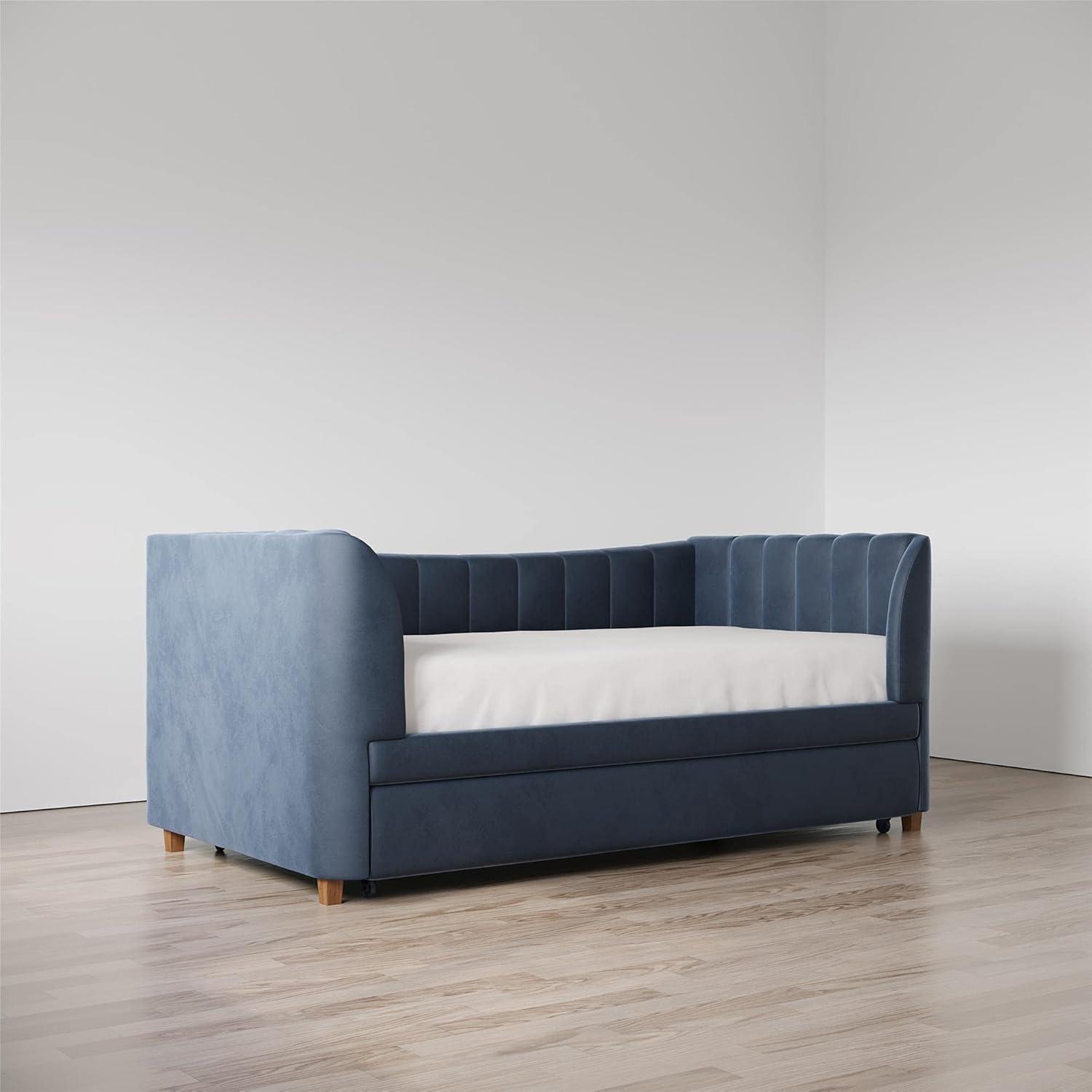 Valentina Twin Upholstered Daybed with Trundle