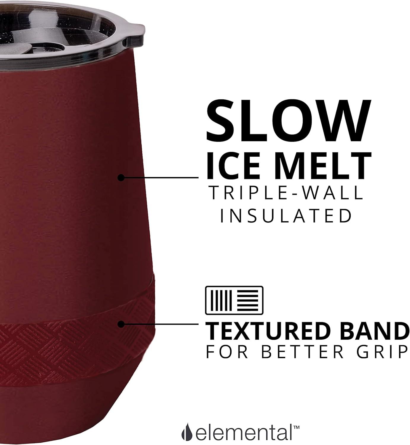 Elemental Elemental Triple Wall Insulated Stainless Steel Travel Tumbler