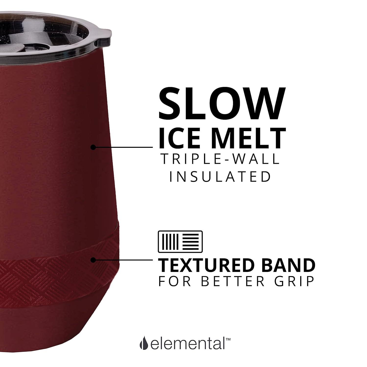 Elemental Elemental Triple Wall Insulated Stainless Steel Travel Tumbler