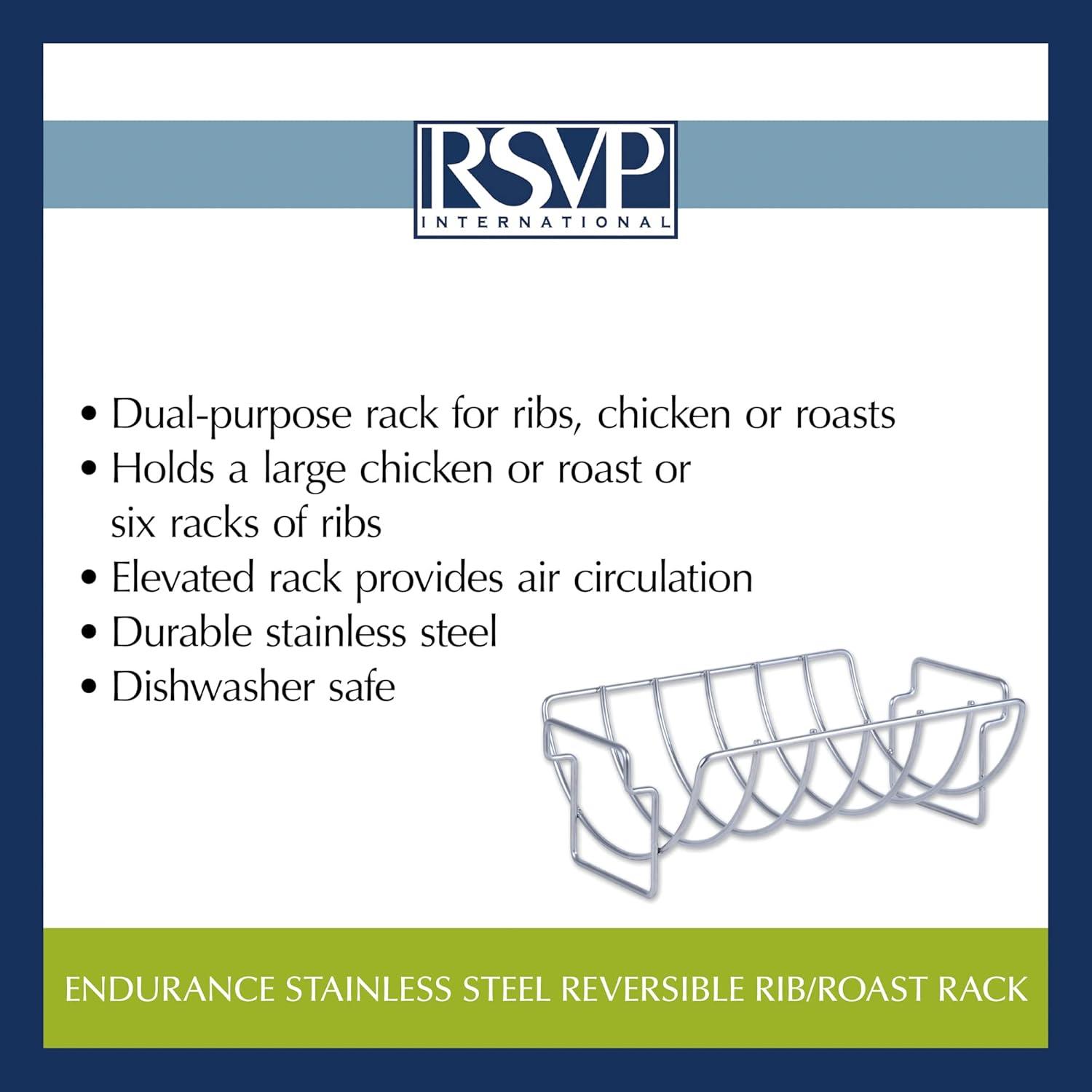 Design Imports Design Imports 9.75'' Enameled Cast Iron Roasting Rack