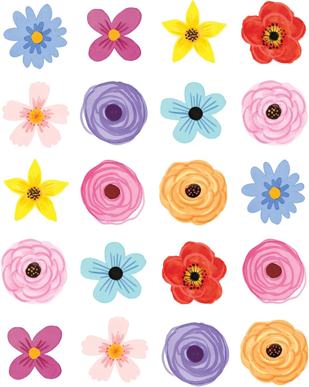 Teacher Created Resources Wildflowers Stickers (TCR7092)