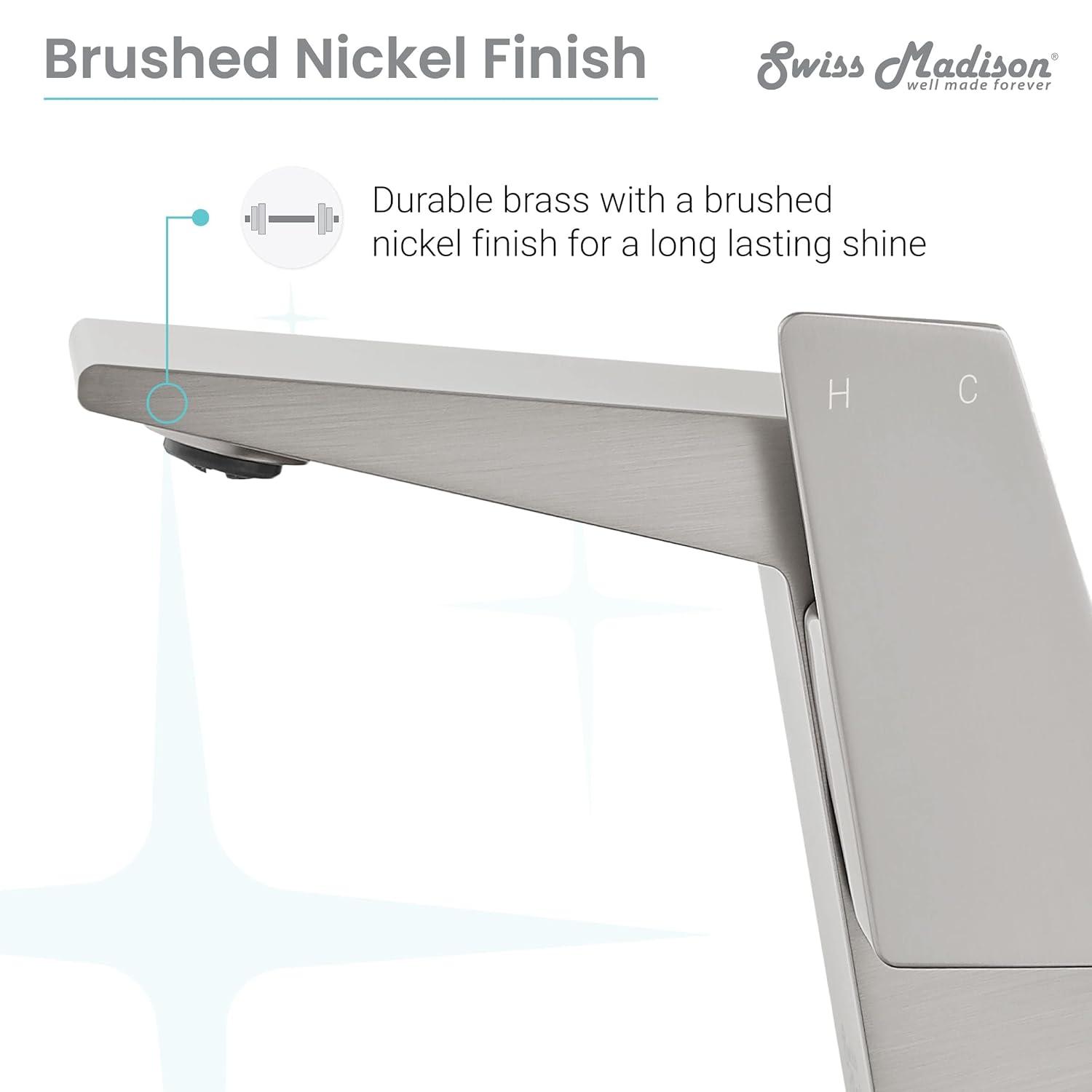 Carre Single Hole, Single-Handle, Bathroom Faucet