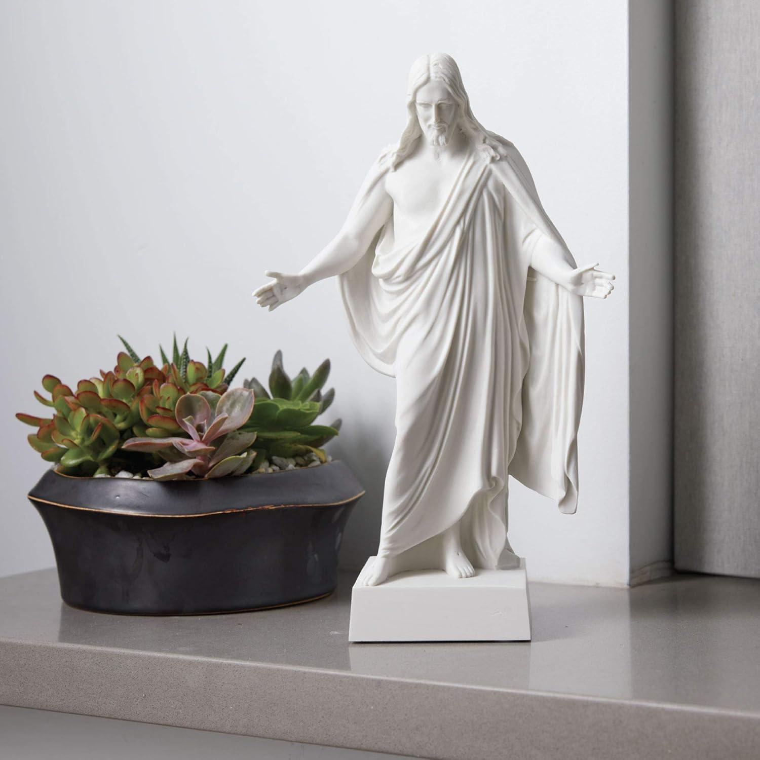 Deseret Book - Christus Statue - Christian Decor - Jesus Statue - Jesus Home Decor - Inspirational Sculpture - Christian Living - 12