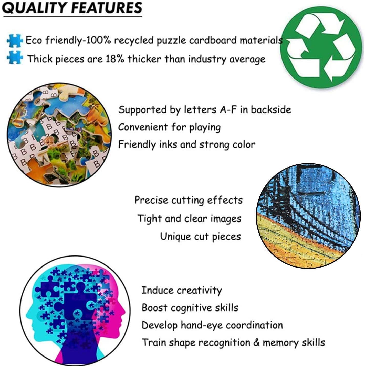 MasterPieces 1000 Piece Puzzle - Café Terrace at Night - 19.25"x26.75"