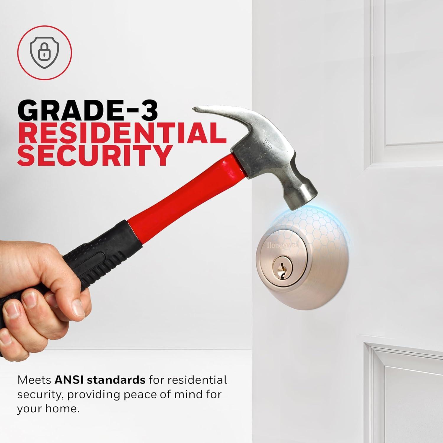 Honeywell 8111309 Single Cylinder Deadbolt