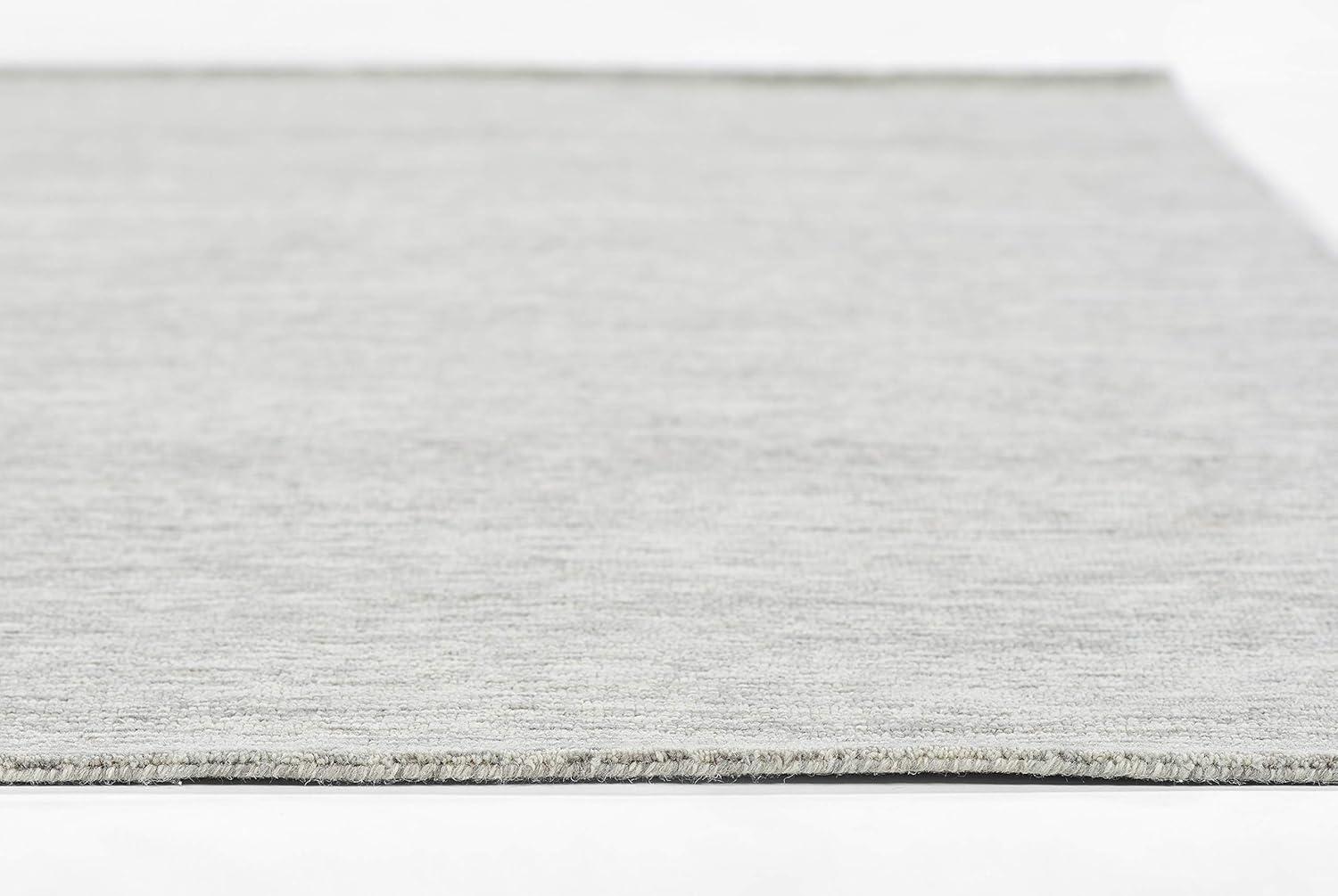 Momeni James Hand Tufted Wool Contemporary Light Grey Area Rug 3'6" X 5'6"