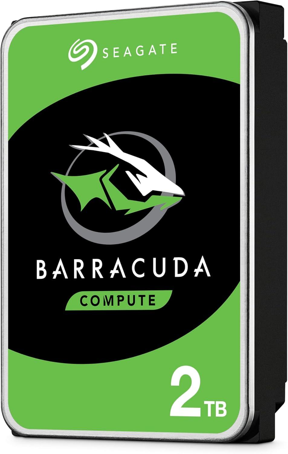 Seagate BarraCuda ST2000DM008 2TB 7200 RPM 256MB Cache SATA 6.0Gb/s 3.5" Hard Drive Bare Drive