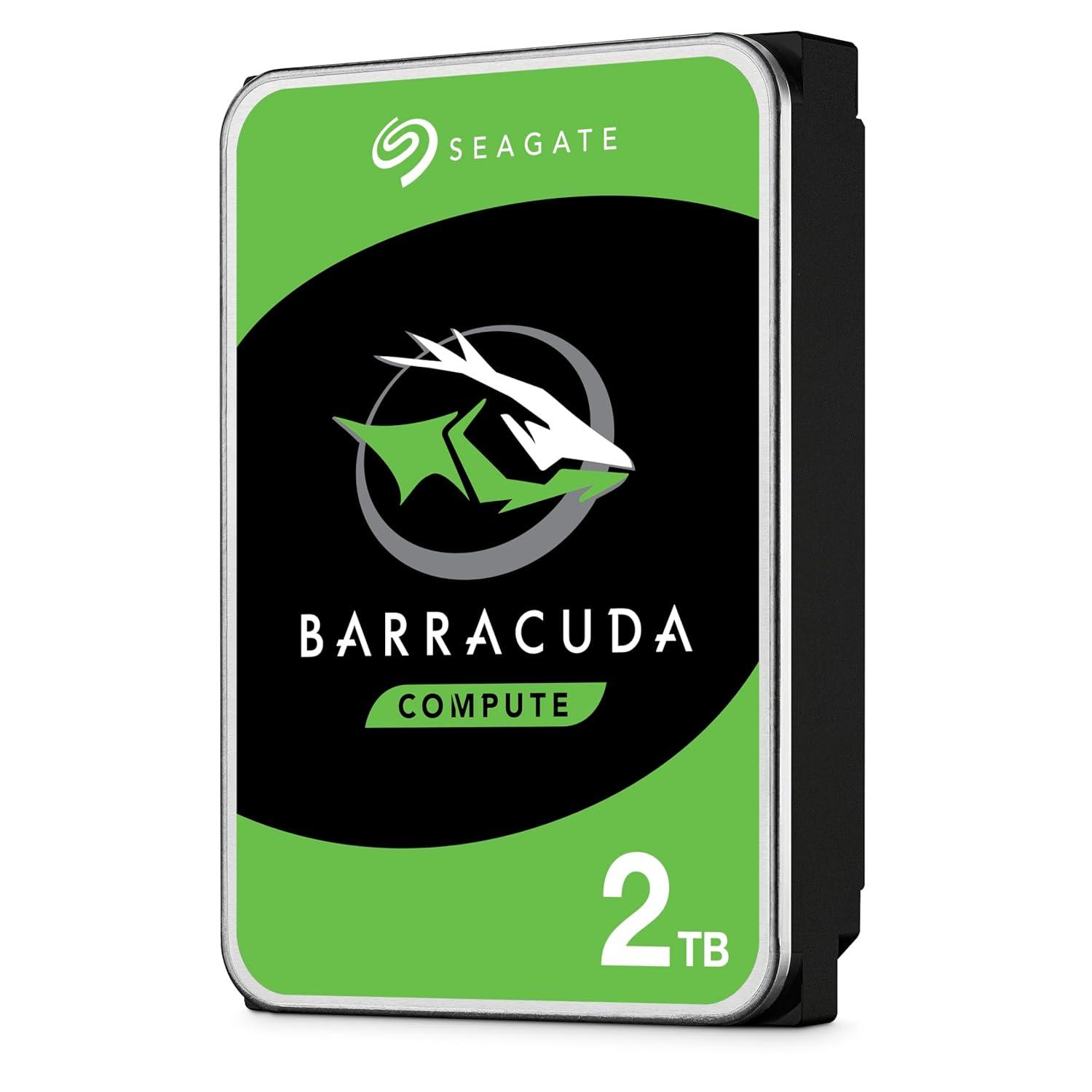 Seagate BarraCuda ST2000DM008 2TB 7200 RPM 256MB Cache SATA 6.0Gb/s 3.5" Hard Drive Bare Drive