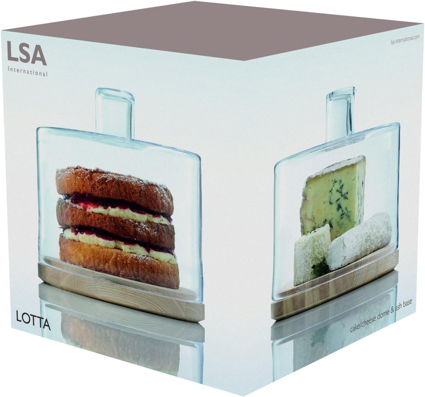 Lotta Glass Serveware by LSA International - Cake Dome