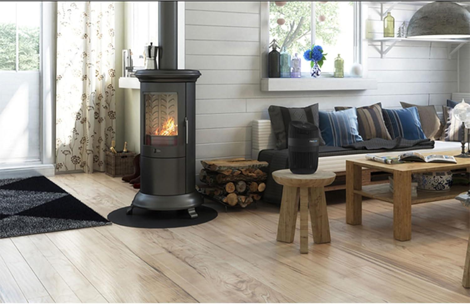 ENVION Therapure Desktop Purifier with UV Light, 2 Fan Speeds, Quiet Operation, Filter Change Indicator, and Cleanable HEPA Type Filter for Home Use