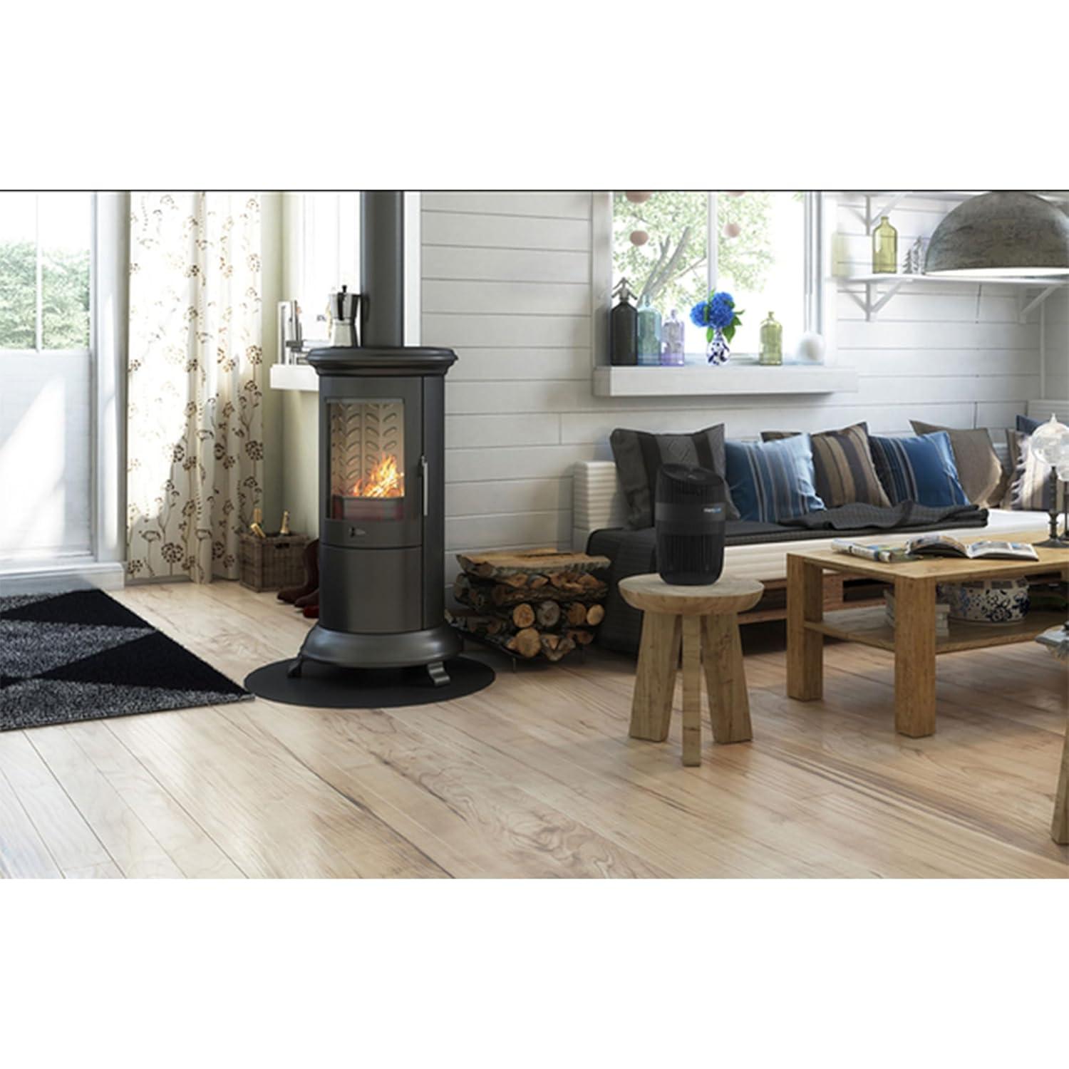 ENVION Therapure Desktop Purifier with UV Light, 2 Fan Speeds, Quiet Operation, Filter Change Indicator, and Cleanable HEPA Type Filter for Home Use