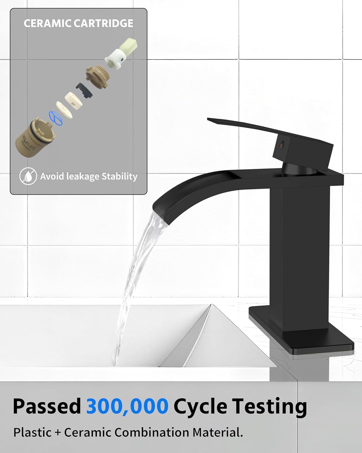 Single-Hole Single-handle Bathroom Faucet