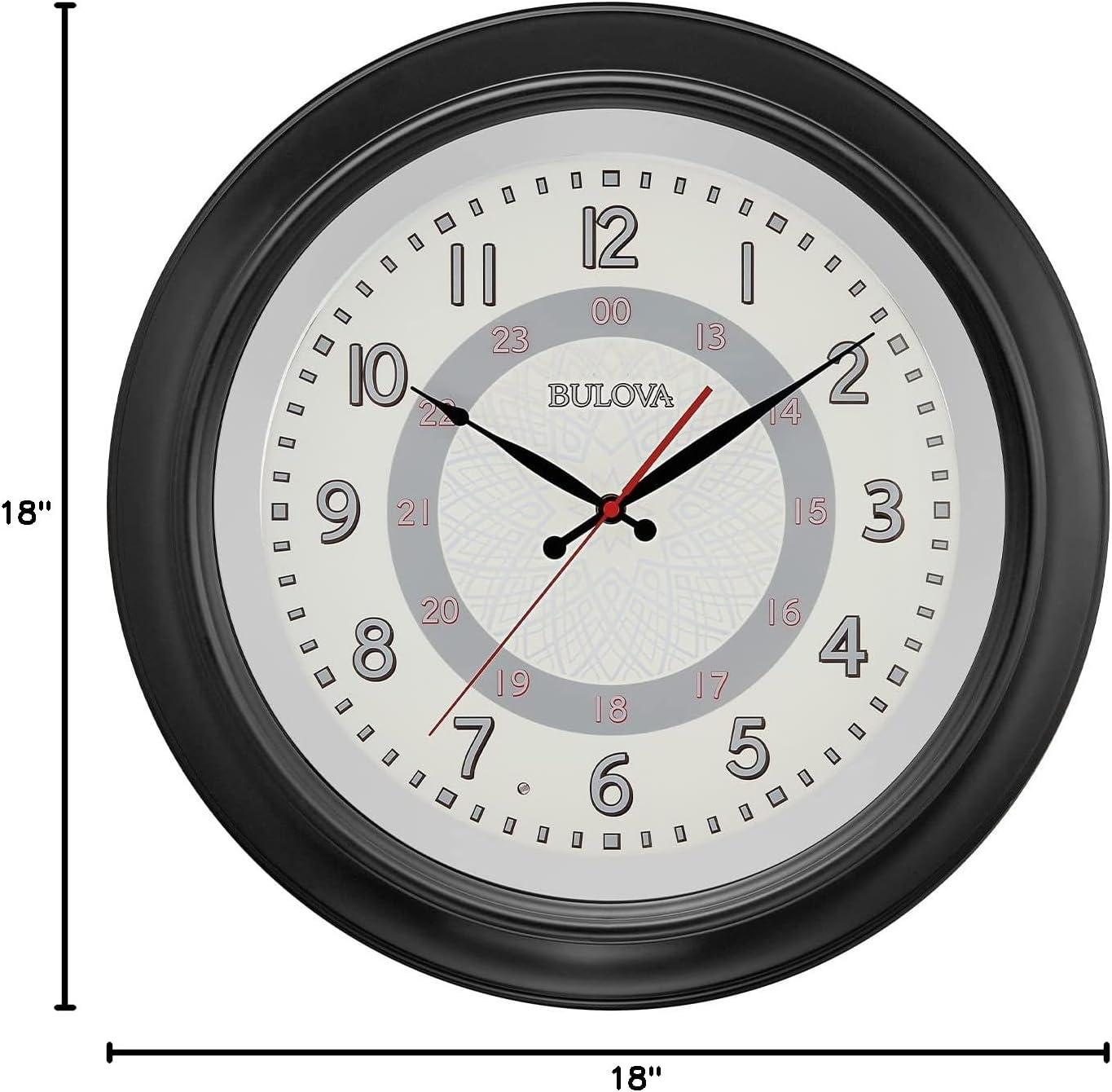 Bulova Doncaster Wall Clock | Wayfair