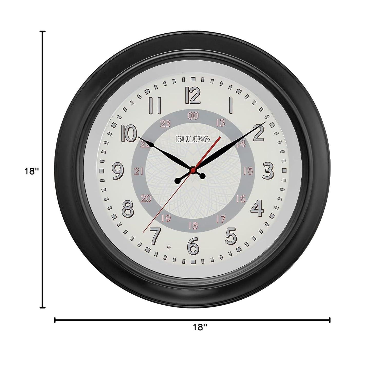 Bulova Doncaster Wall Clock | Wayfair