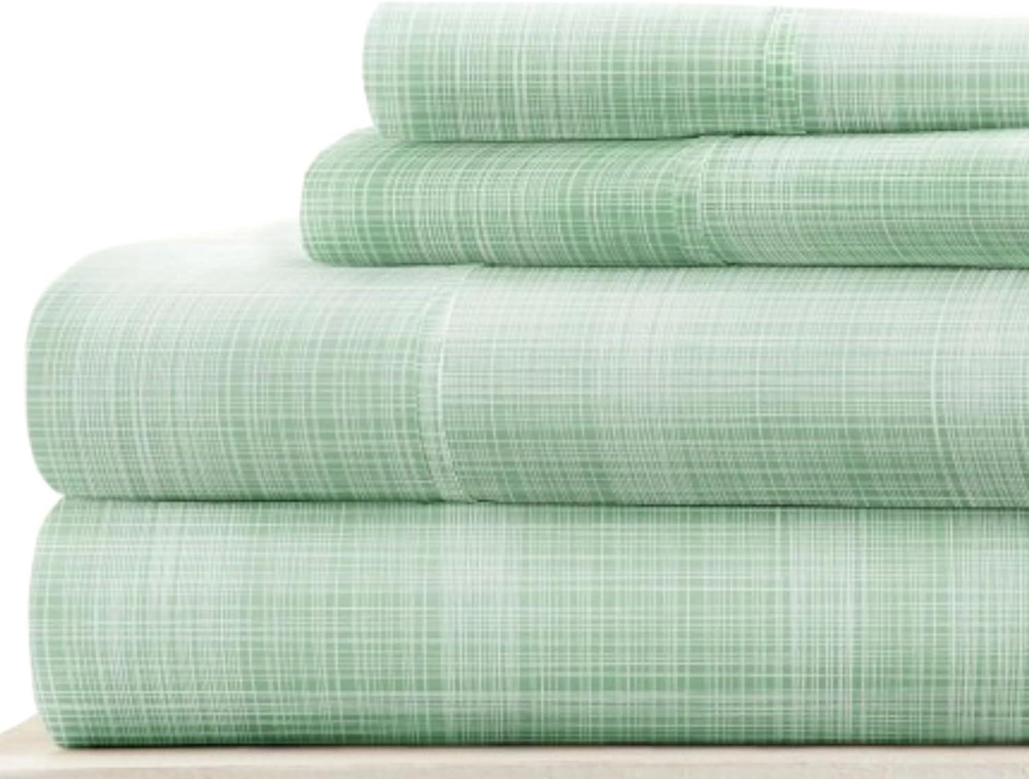 Becky Cameron Simply Soft™ Thatch Pattern Microfiber Sheet Set