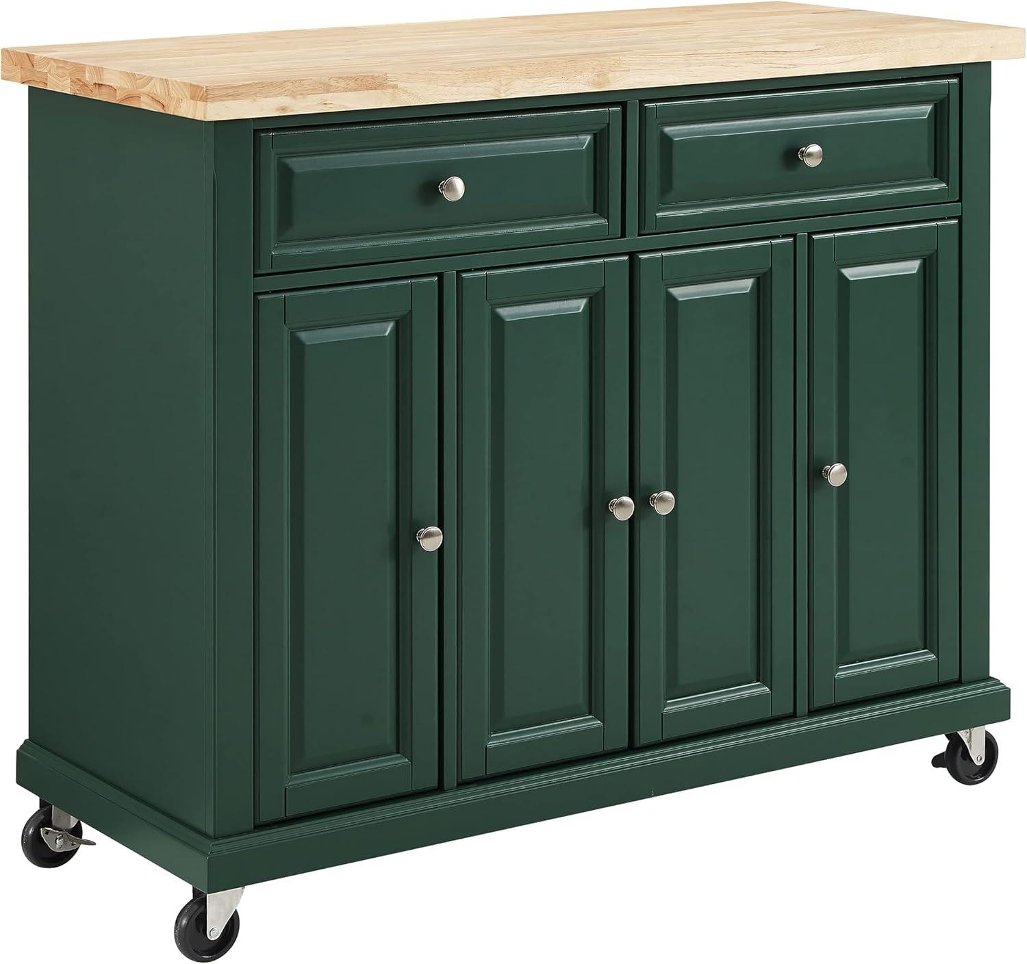 Madison Solid Wood Top Kitchen Island