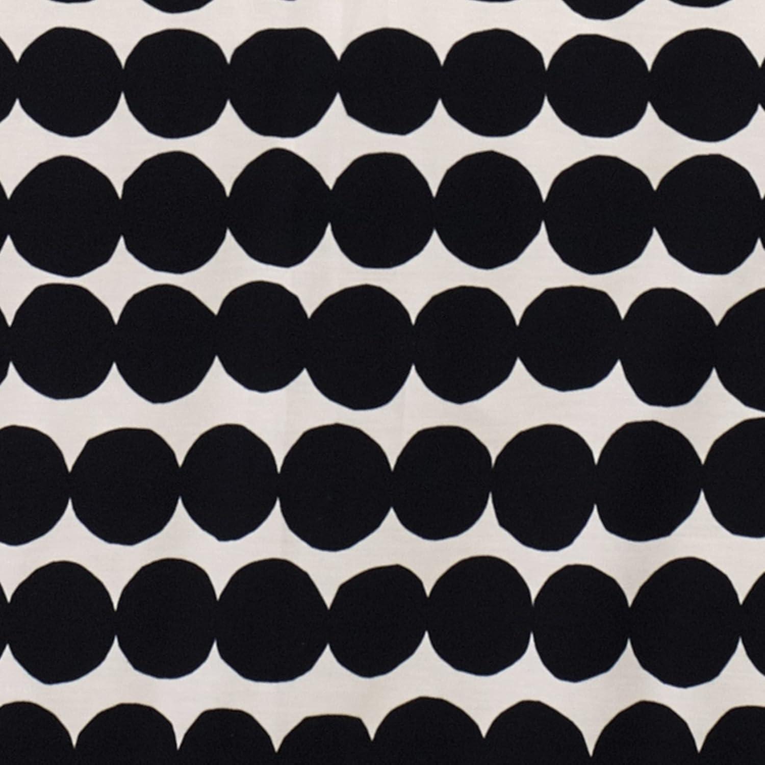 Marimekko Rasymatto Black Cotton Comforter Set & Reviews | Wayfair