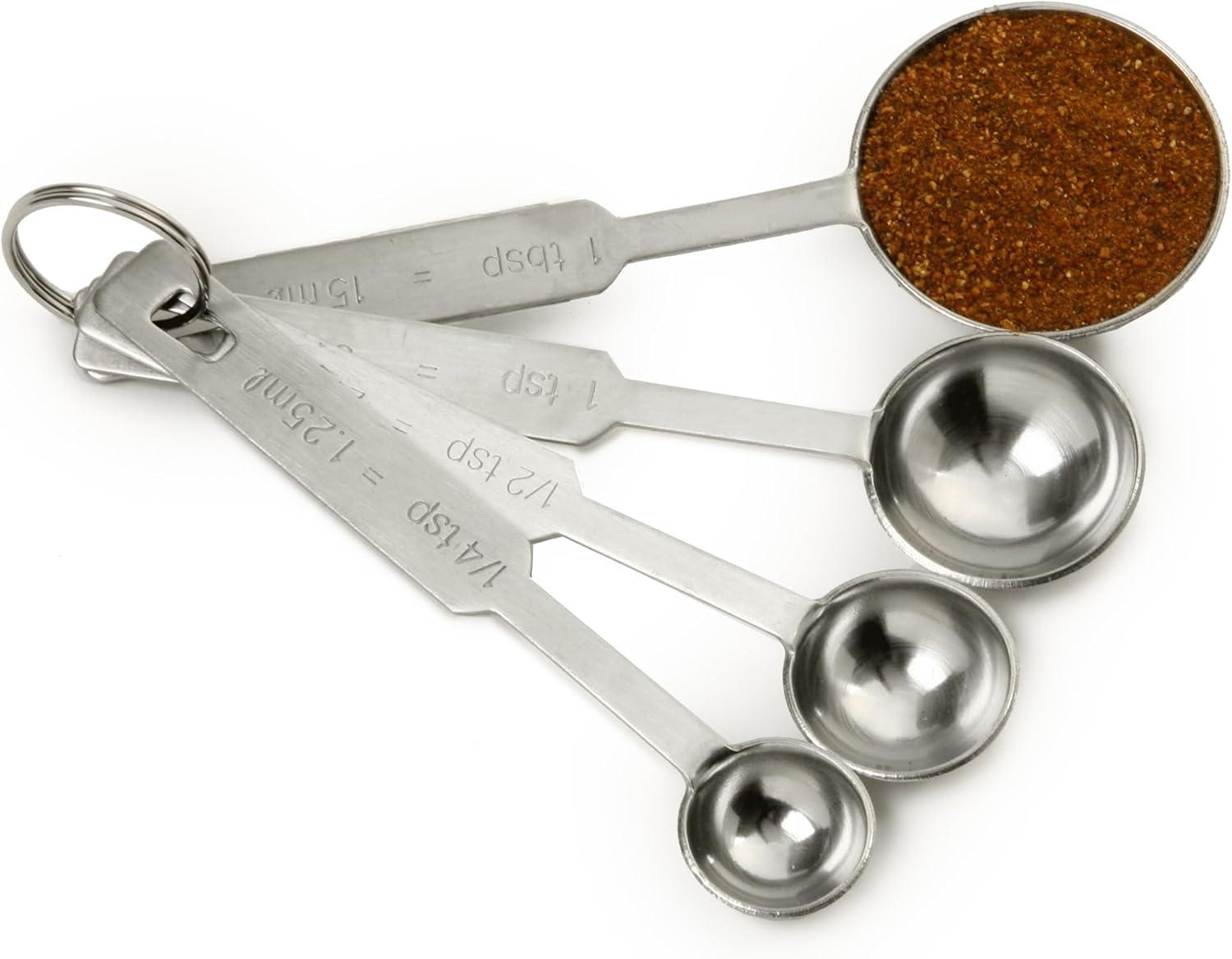 Stainless Steel Metric Measuring Spoons Set