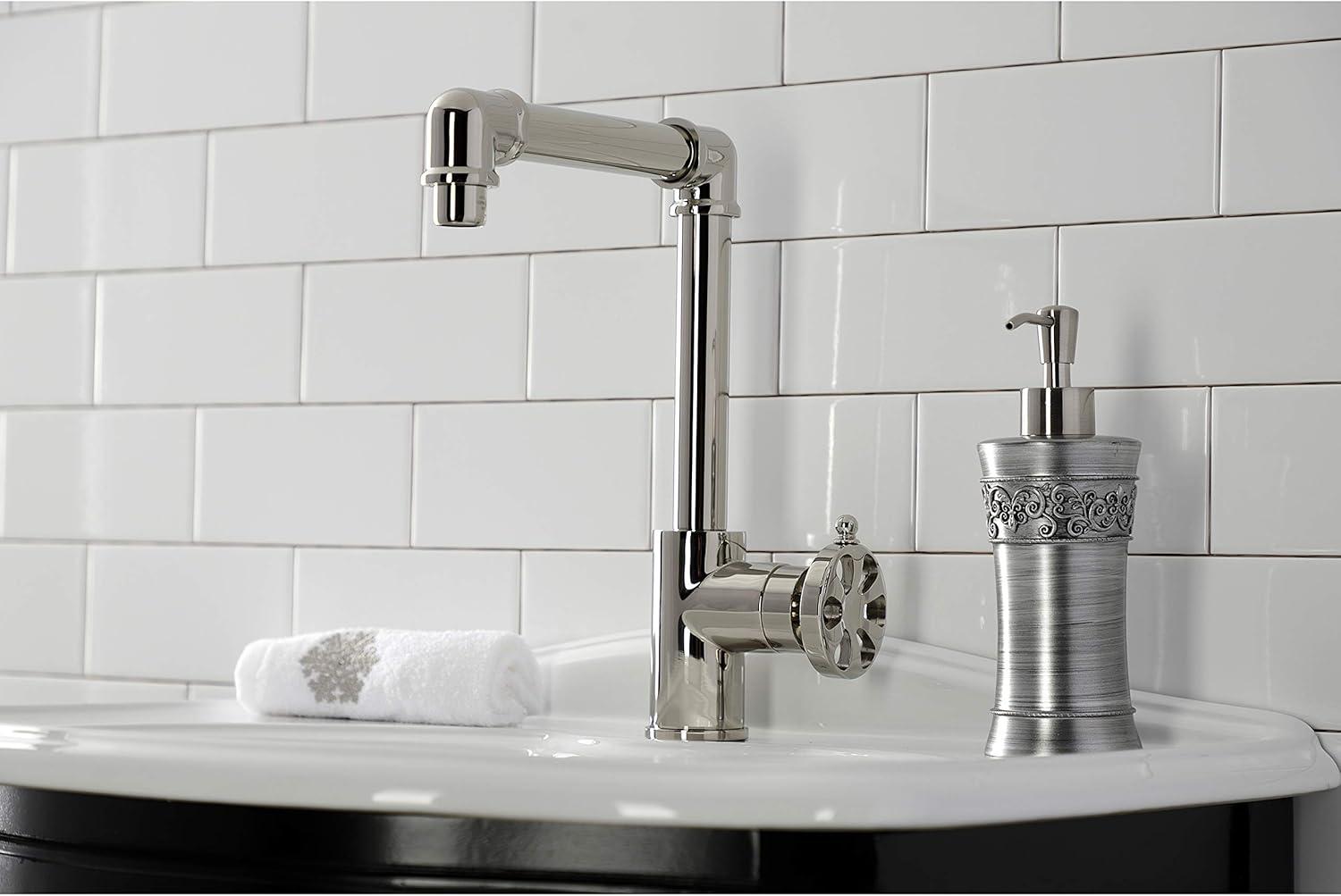 Belknap Single Hole Bathroom Faucet with Drain Assembly